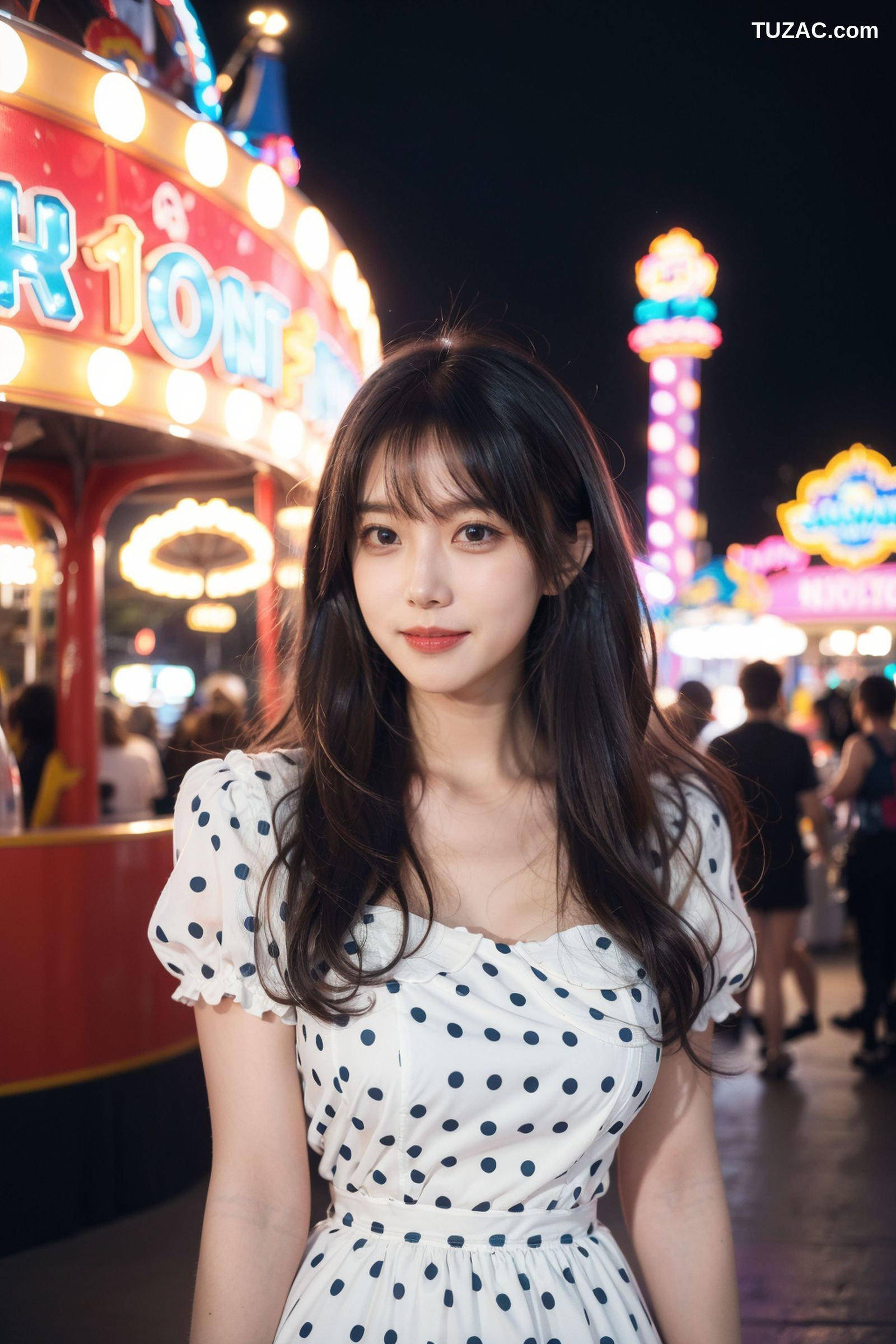AI美女-拟实-嘉年华夜市美女-纯净版