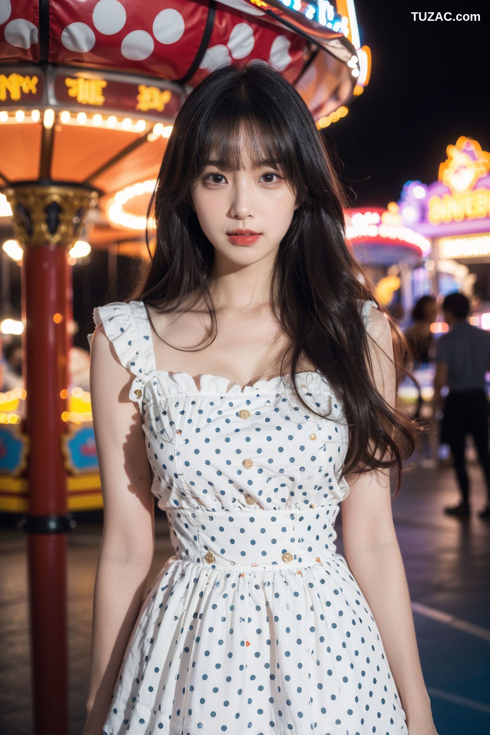 AI美女-拟实-嘉年华夜市美女-纯净版