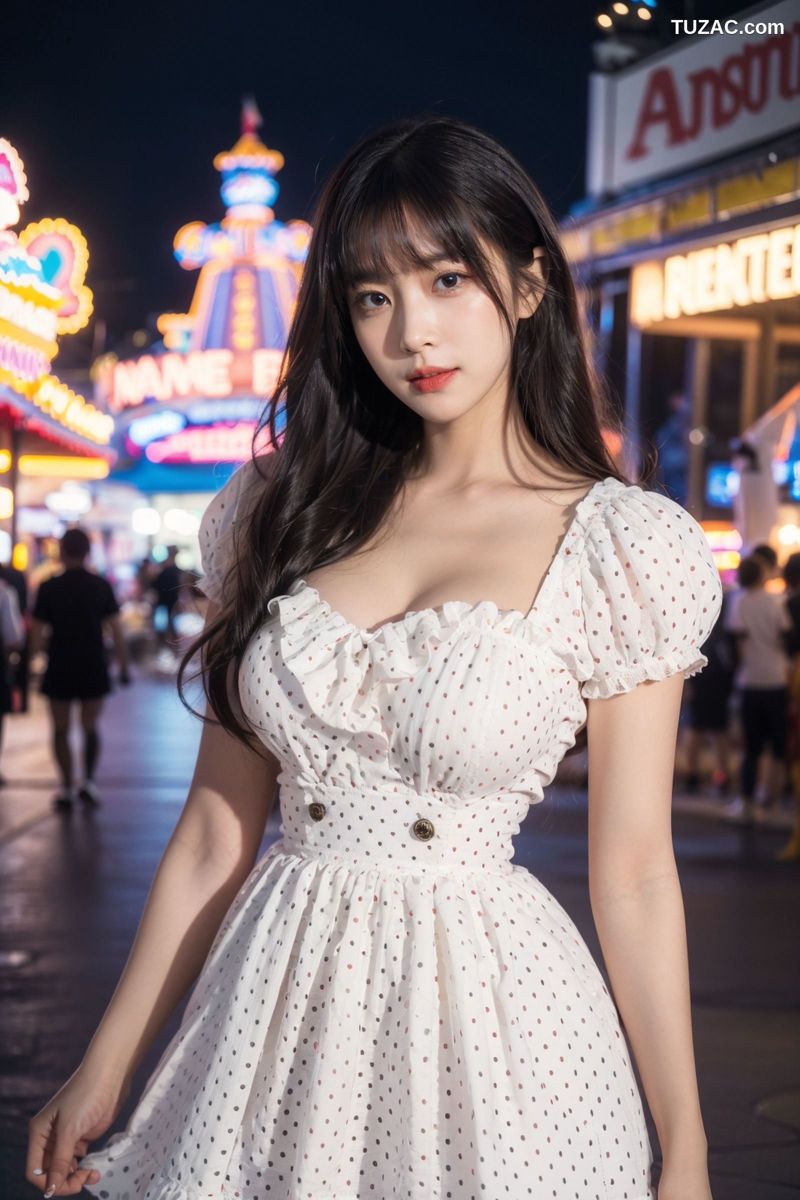 AI美女-拟实-嘉年华夜市美女-纯净版