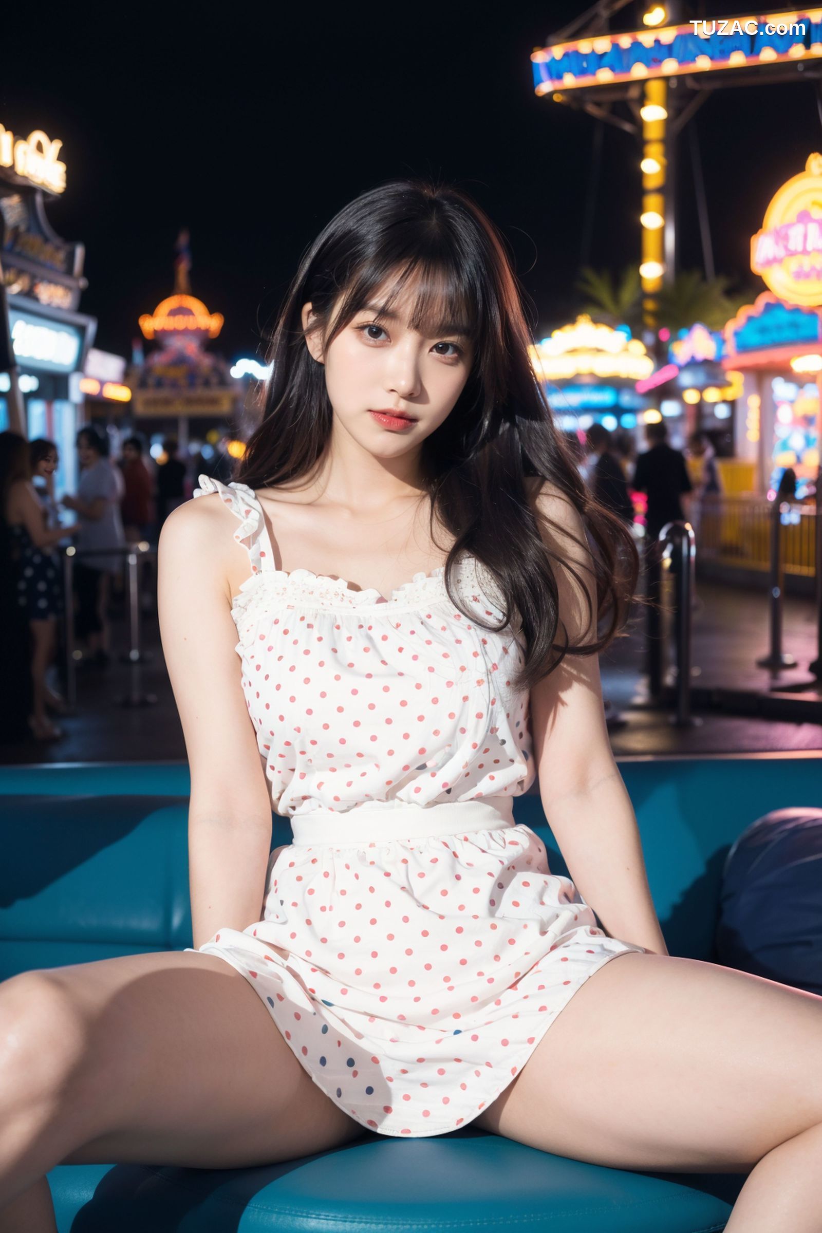 AI美女-拟实-嘉年华夜市美女-纯净版