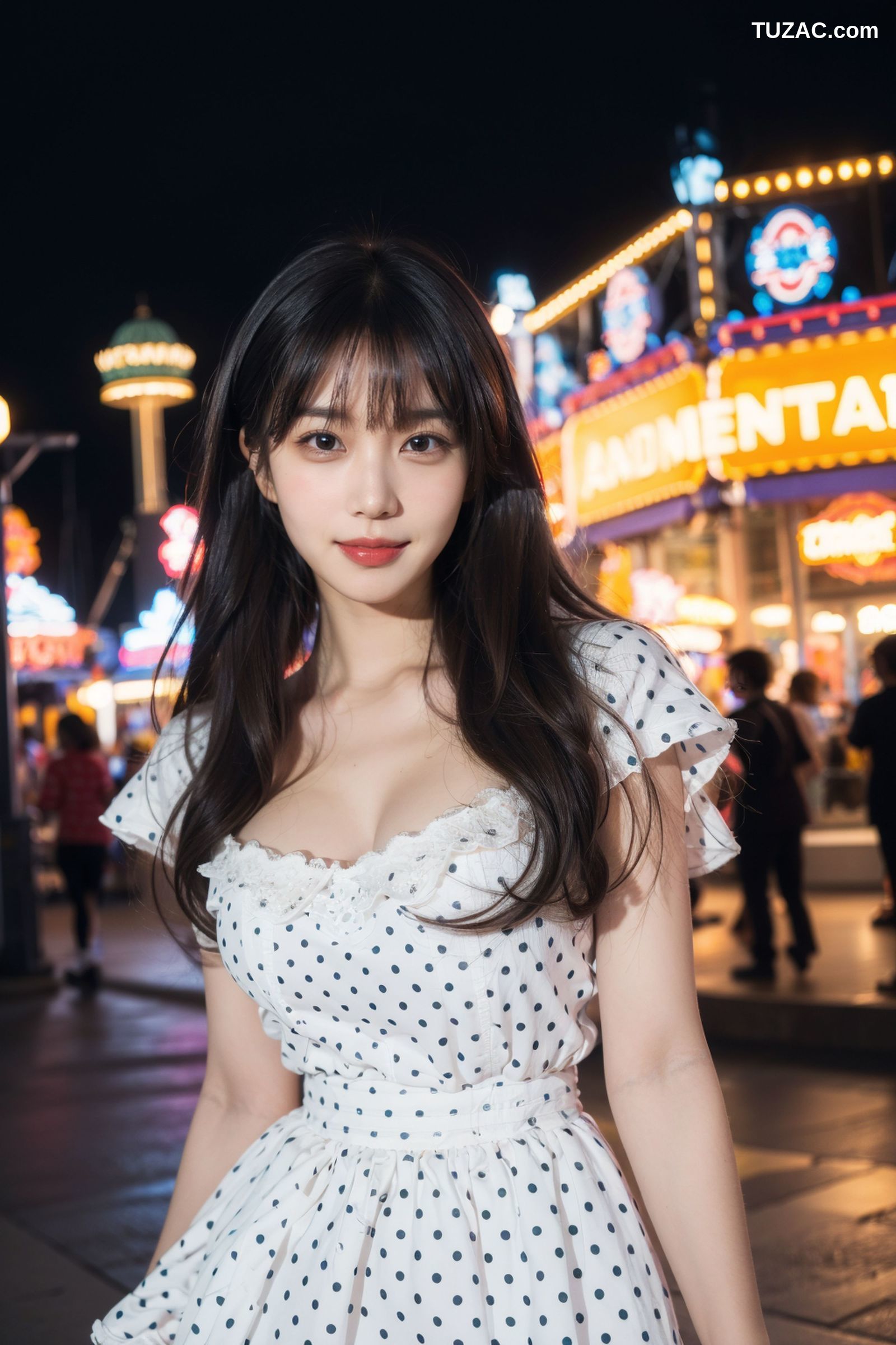 AI美女-拟实-嘉年华夜市美女-纯净版