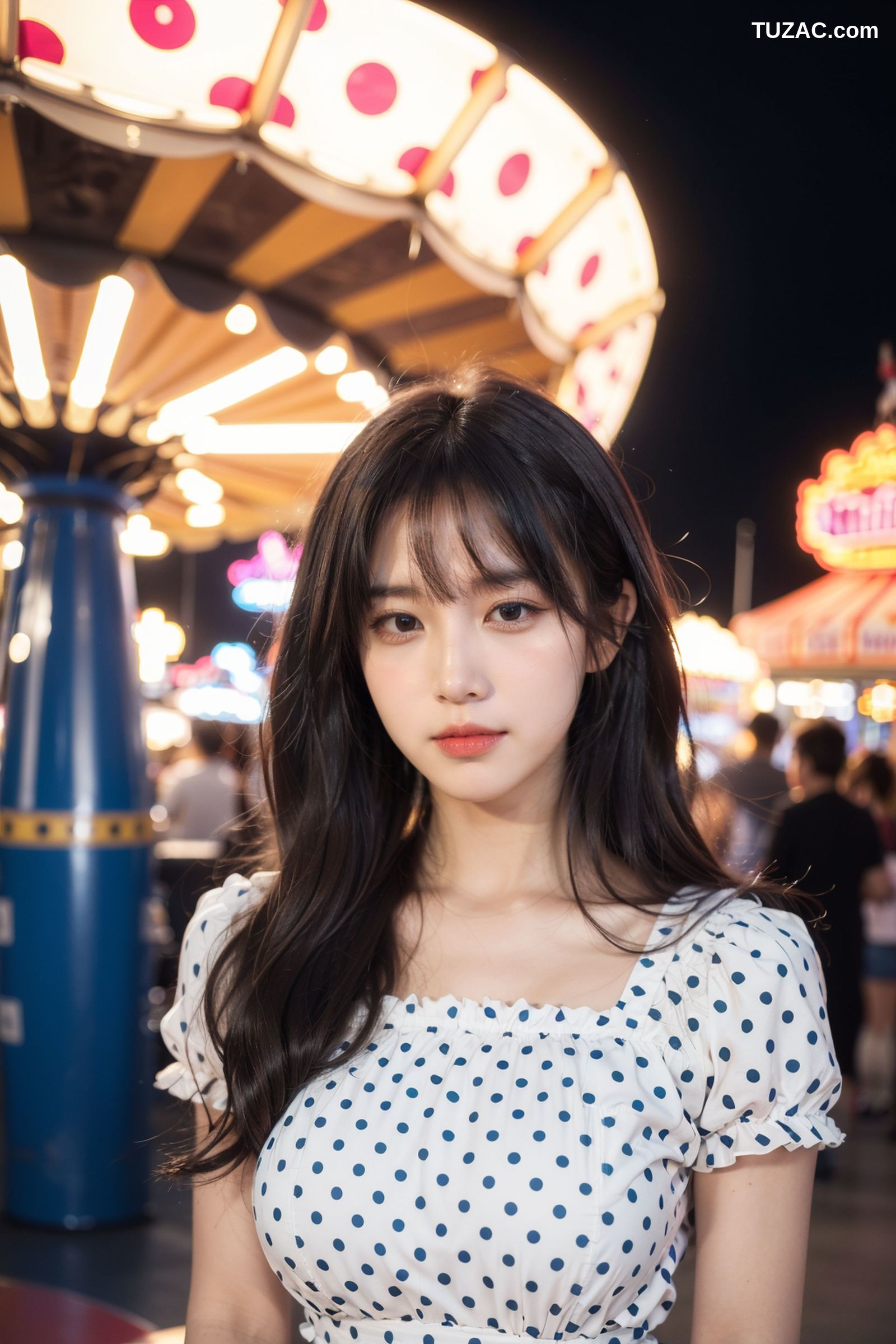 AI美女-拟实-嘉年华夜市美女-纯净版