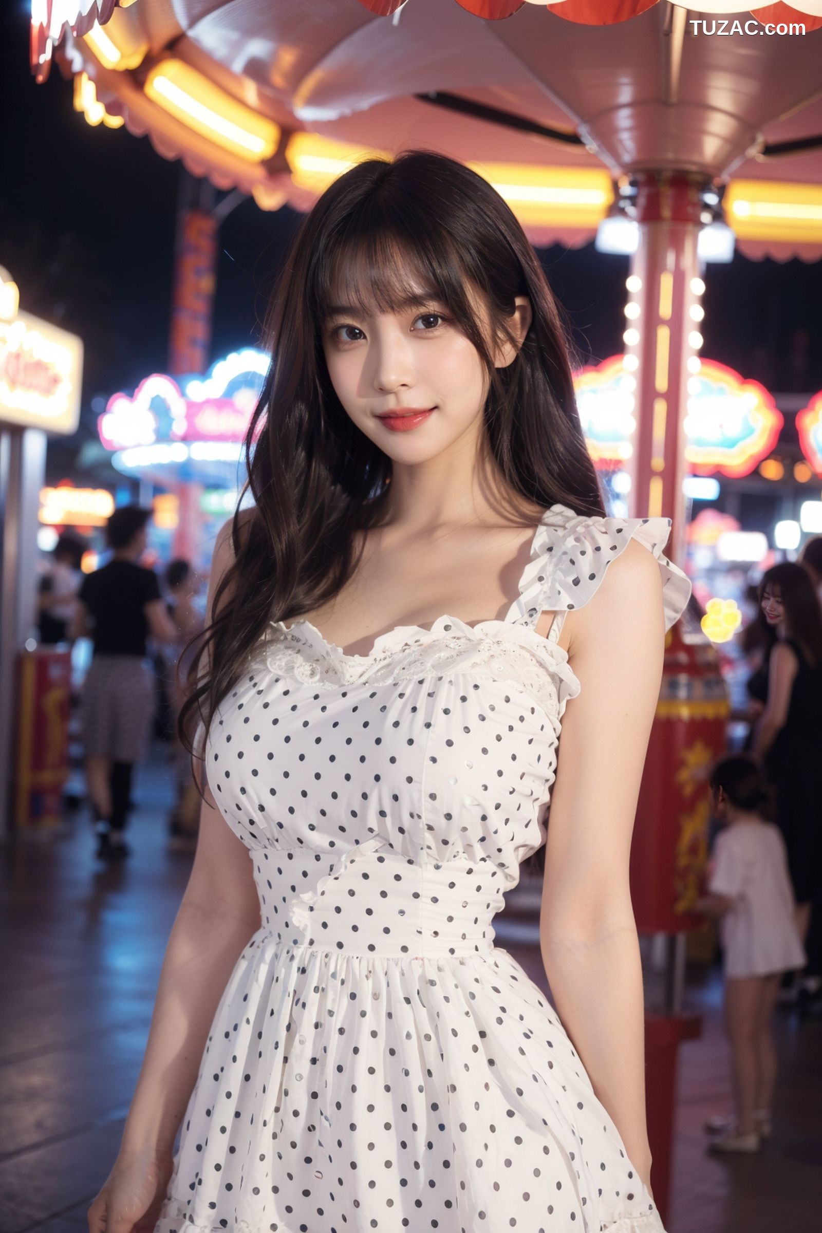 AI美女-拟实-嘉年华夜市美女-纯净版
