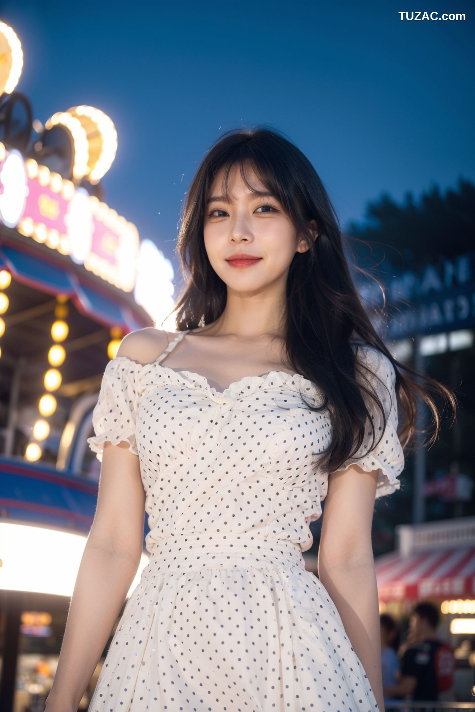 AI美女-拟实-嘉年华夜市美女-纯净版