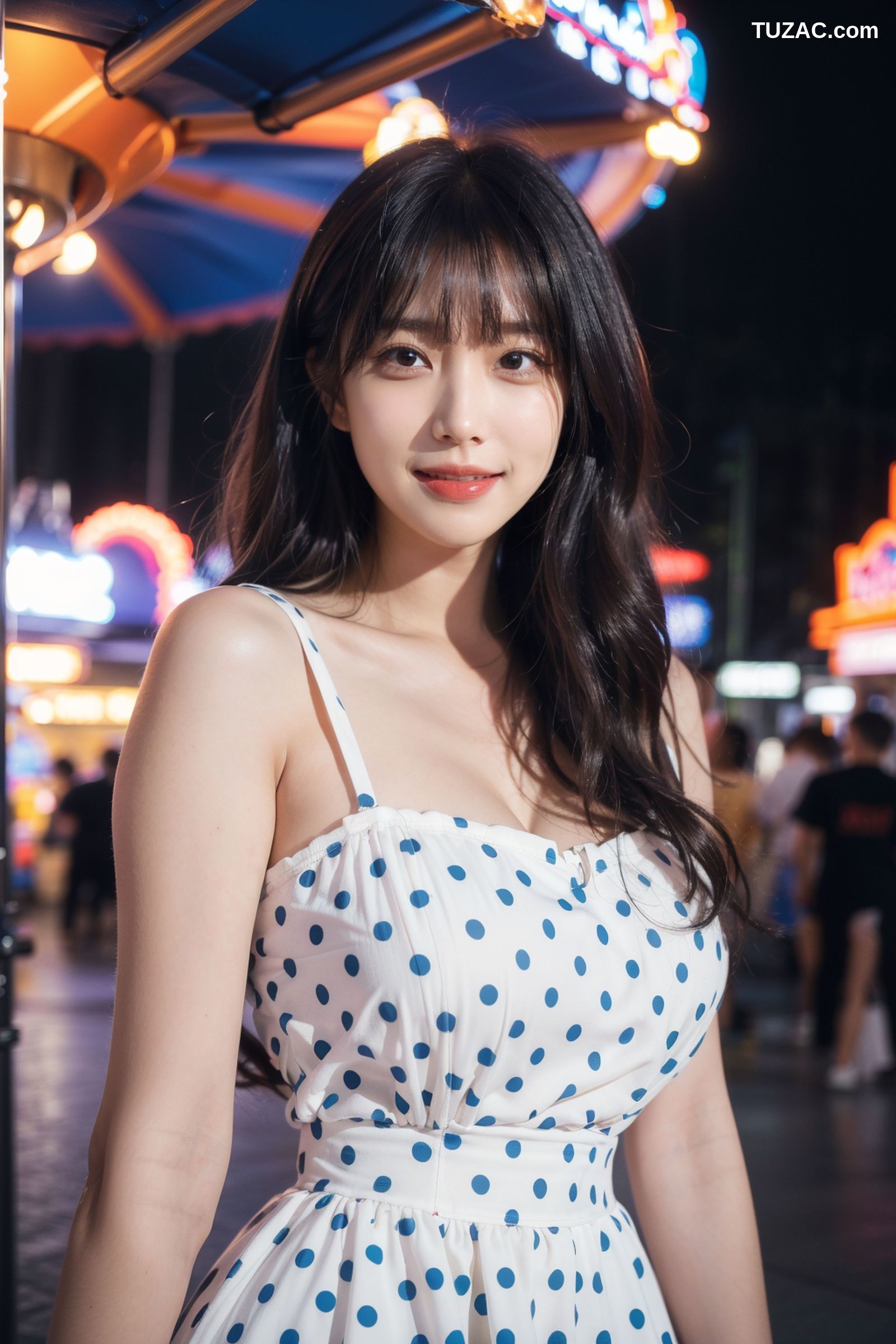 AI美女-拟实-嘉年华夜市美女-纯净版