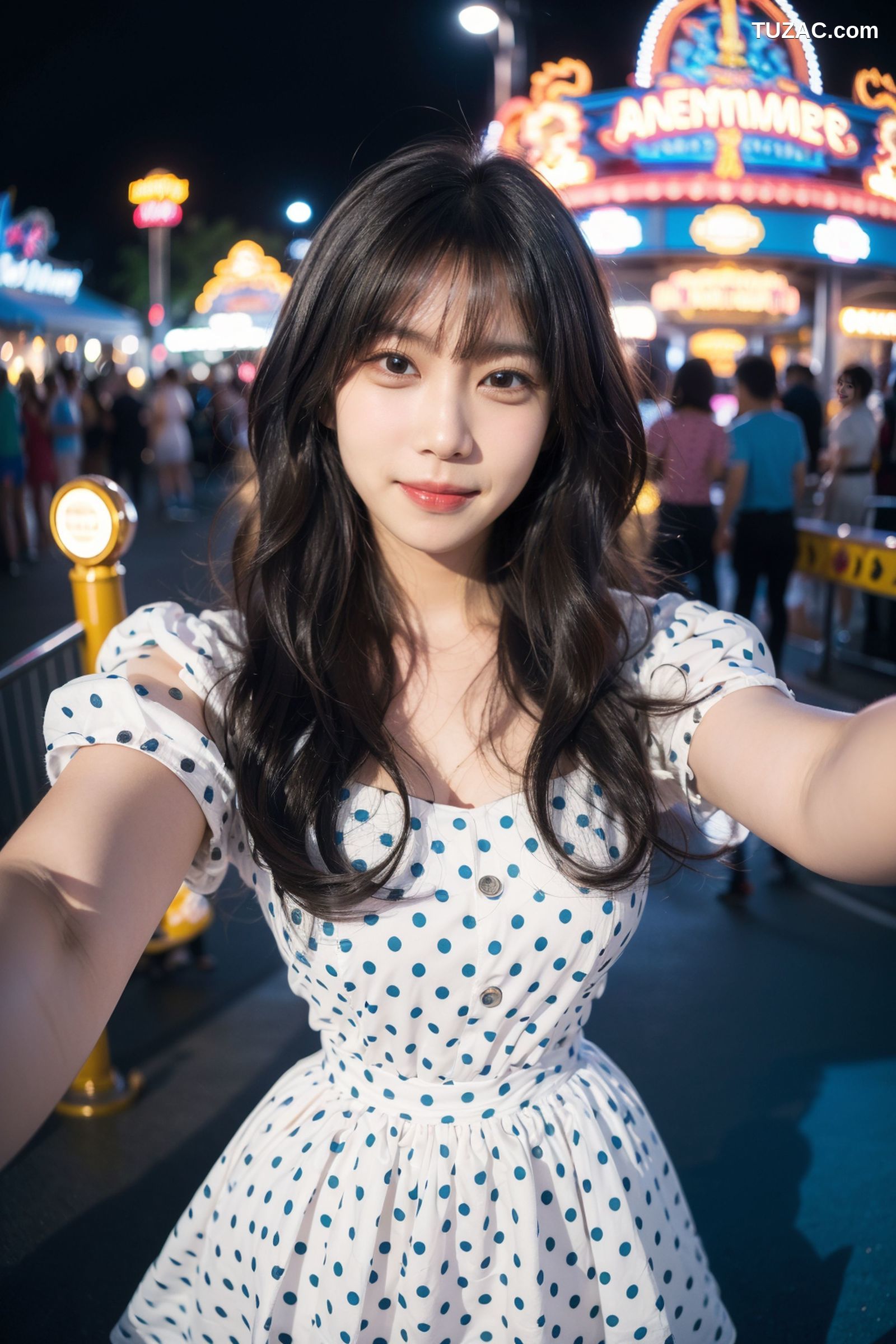 AI美女-拟实-嘉年华夜市美女-纯净版