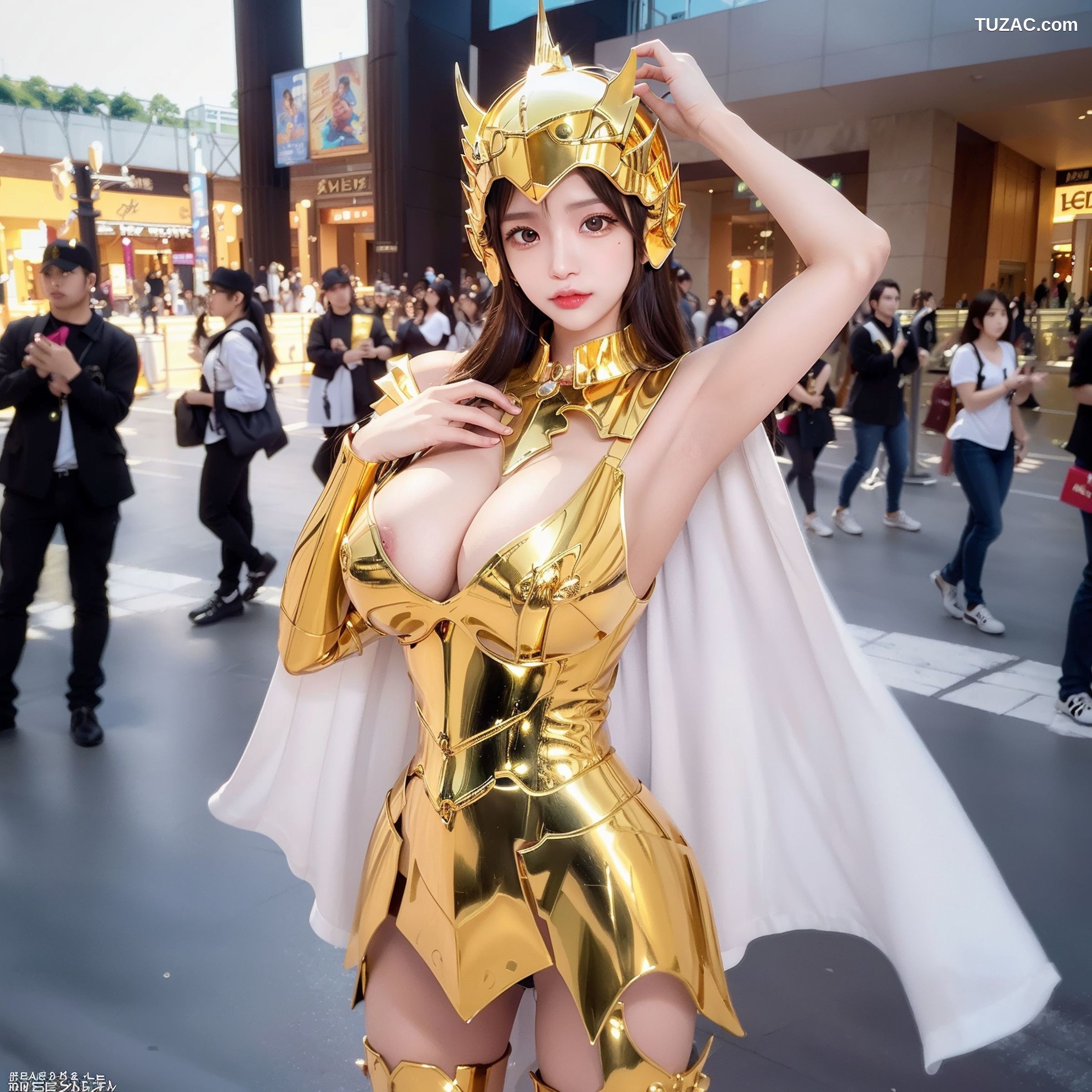 AI美女-拟实-圣斗士的雅典娜女神