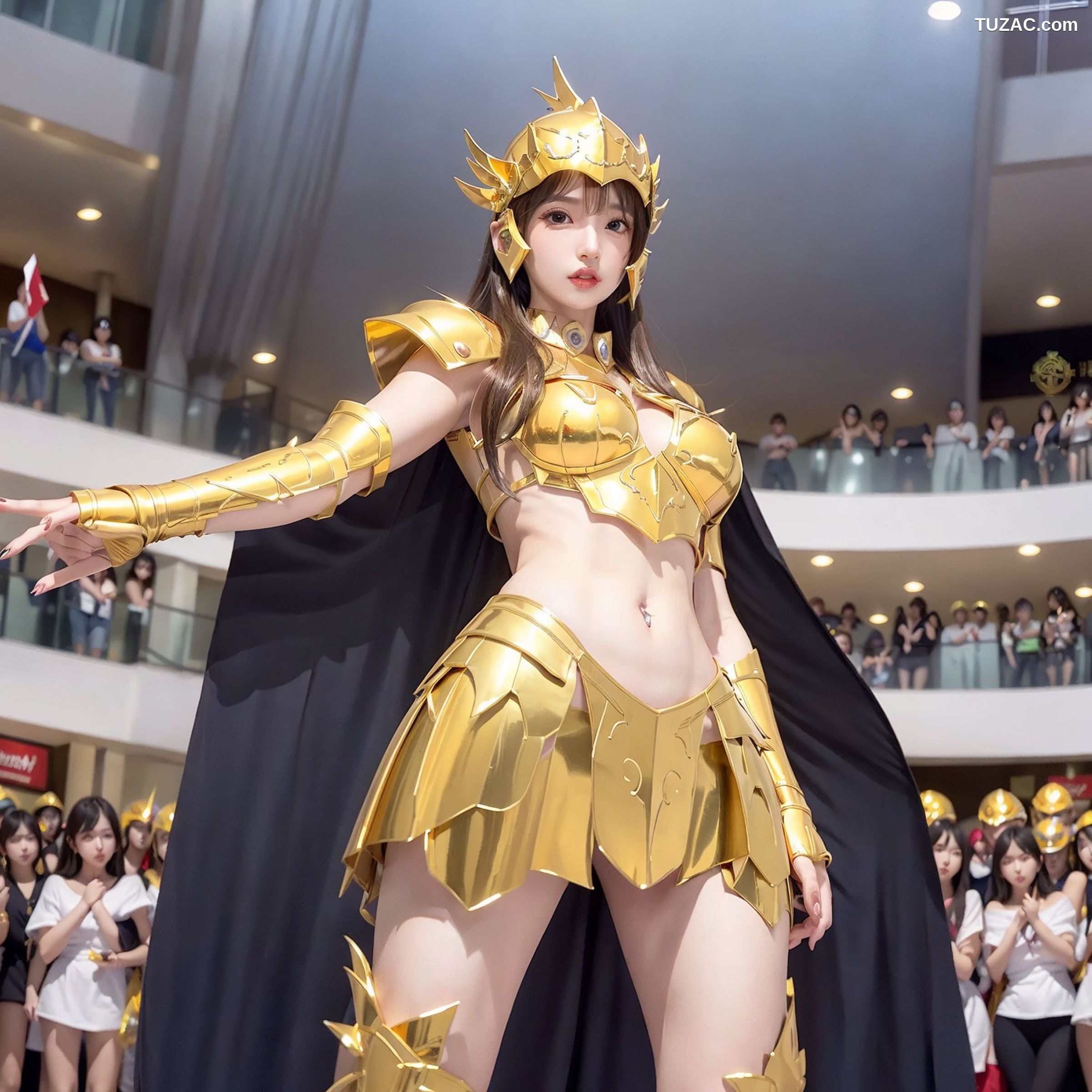 AI美女-拟实-圣斗士的雅典娜女神