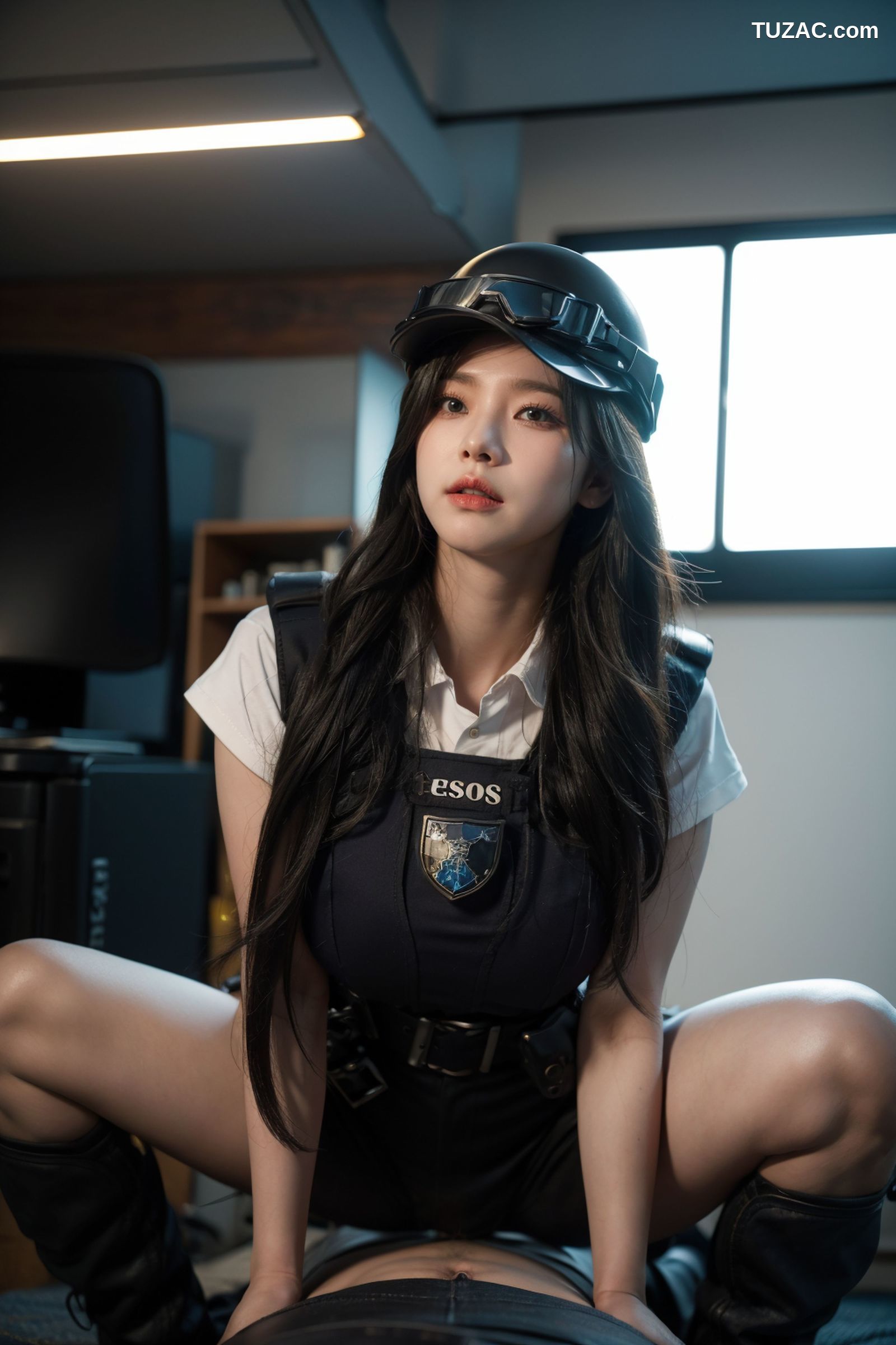 AI美女-拟实-女特警-18禁