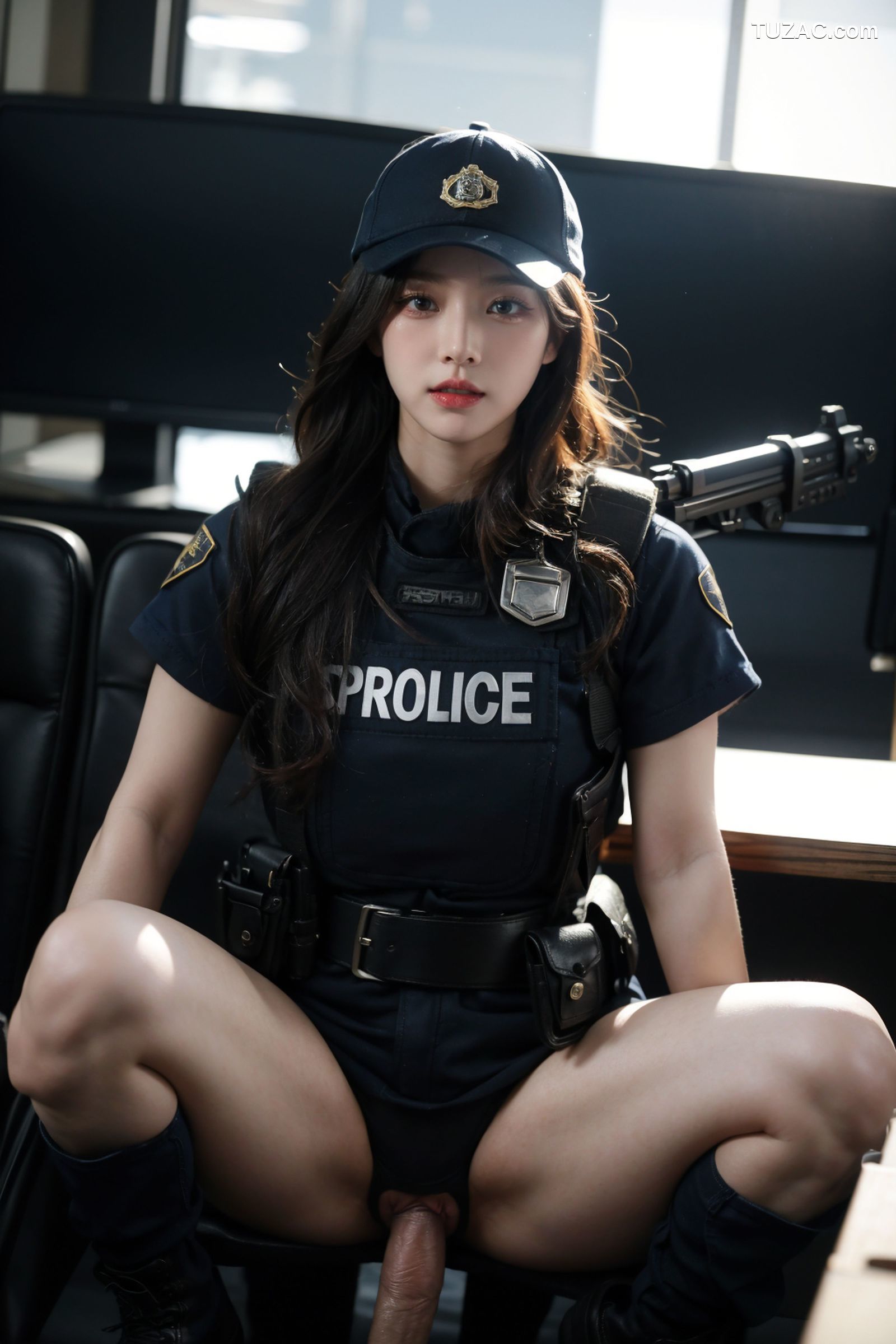 AI美女-拟实-女特警-18禁