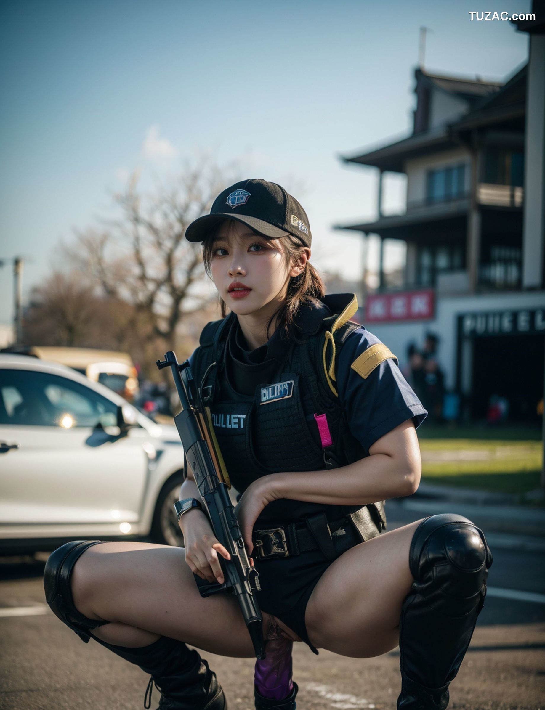 AI美女-拟实-女特警-18禁