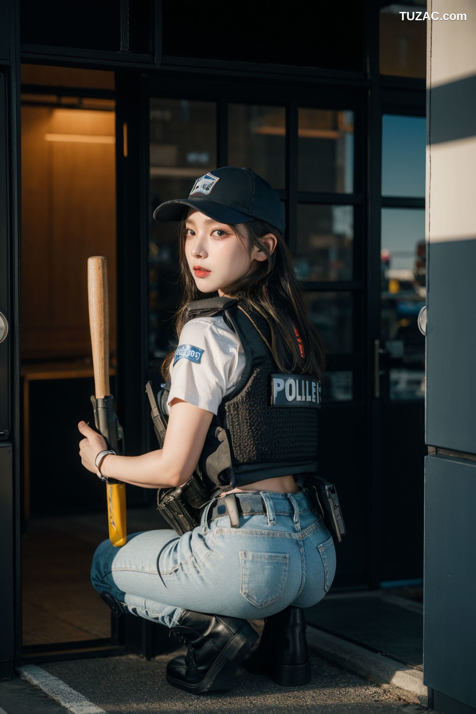 AI美女-拟实-女特警-18禁