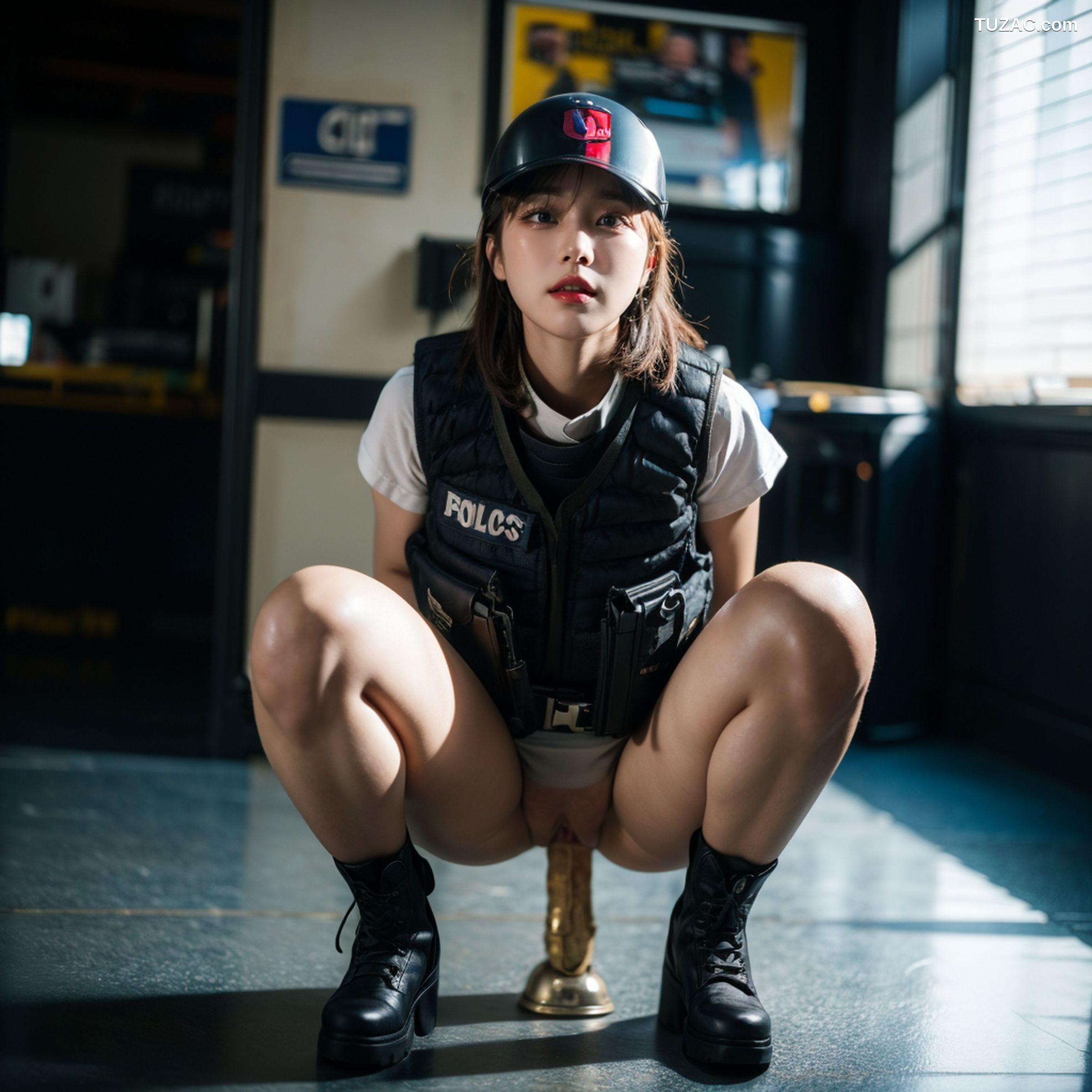 AI美女-拟实-女特警-18禁