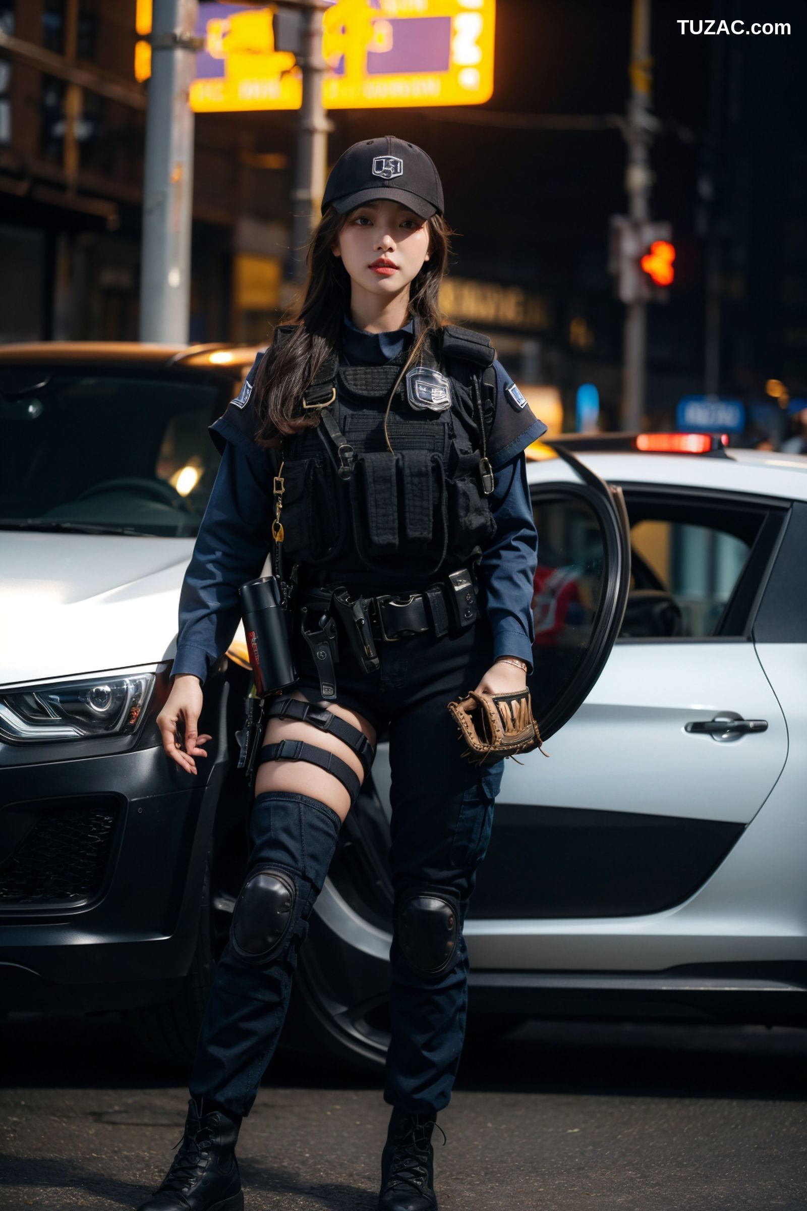 AI美女-拟实-女特警-纯净版