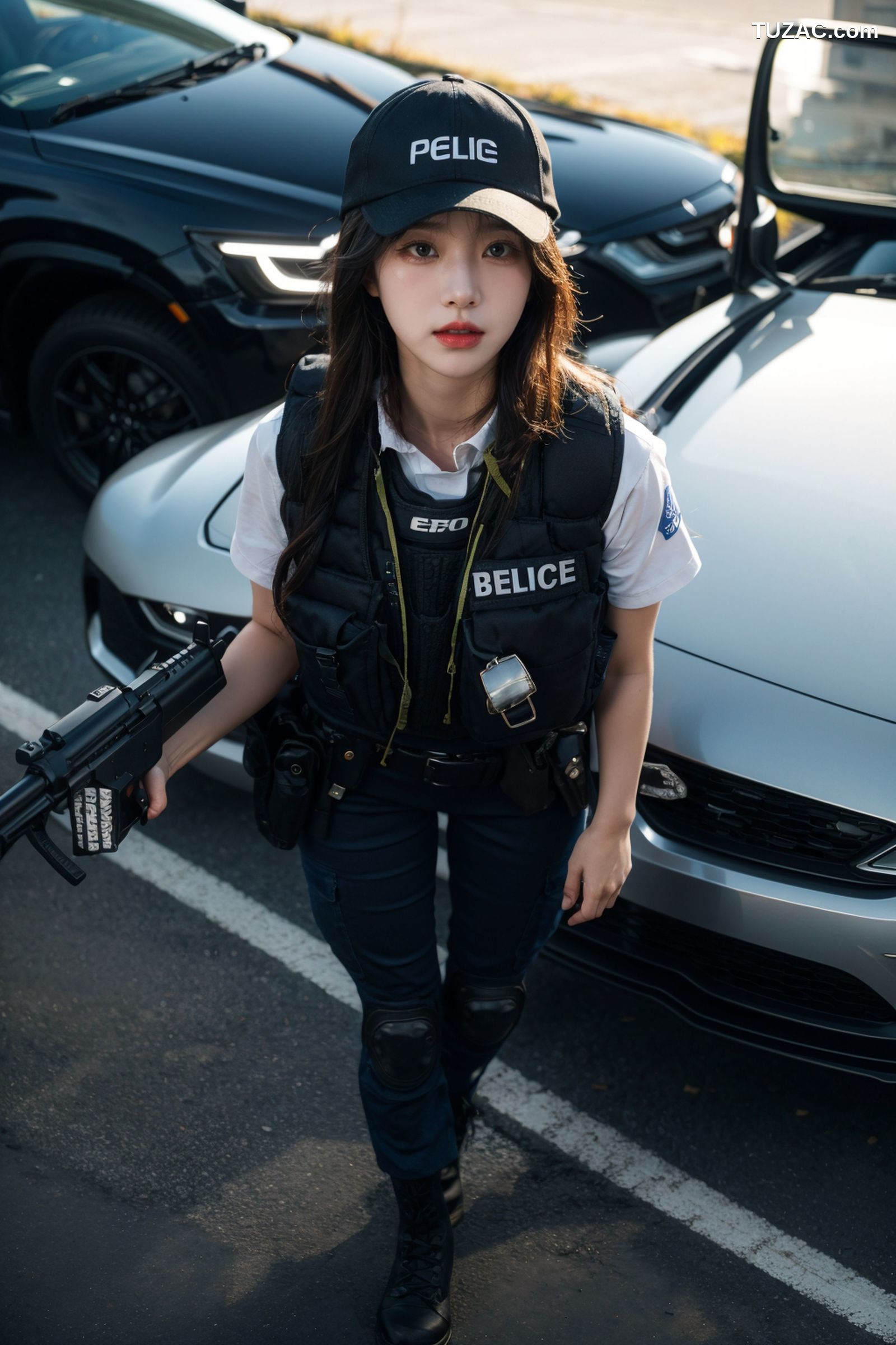 AI美女-拟实-女特警-纯净版