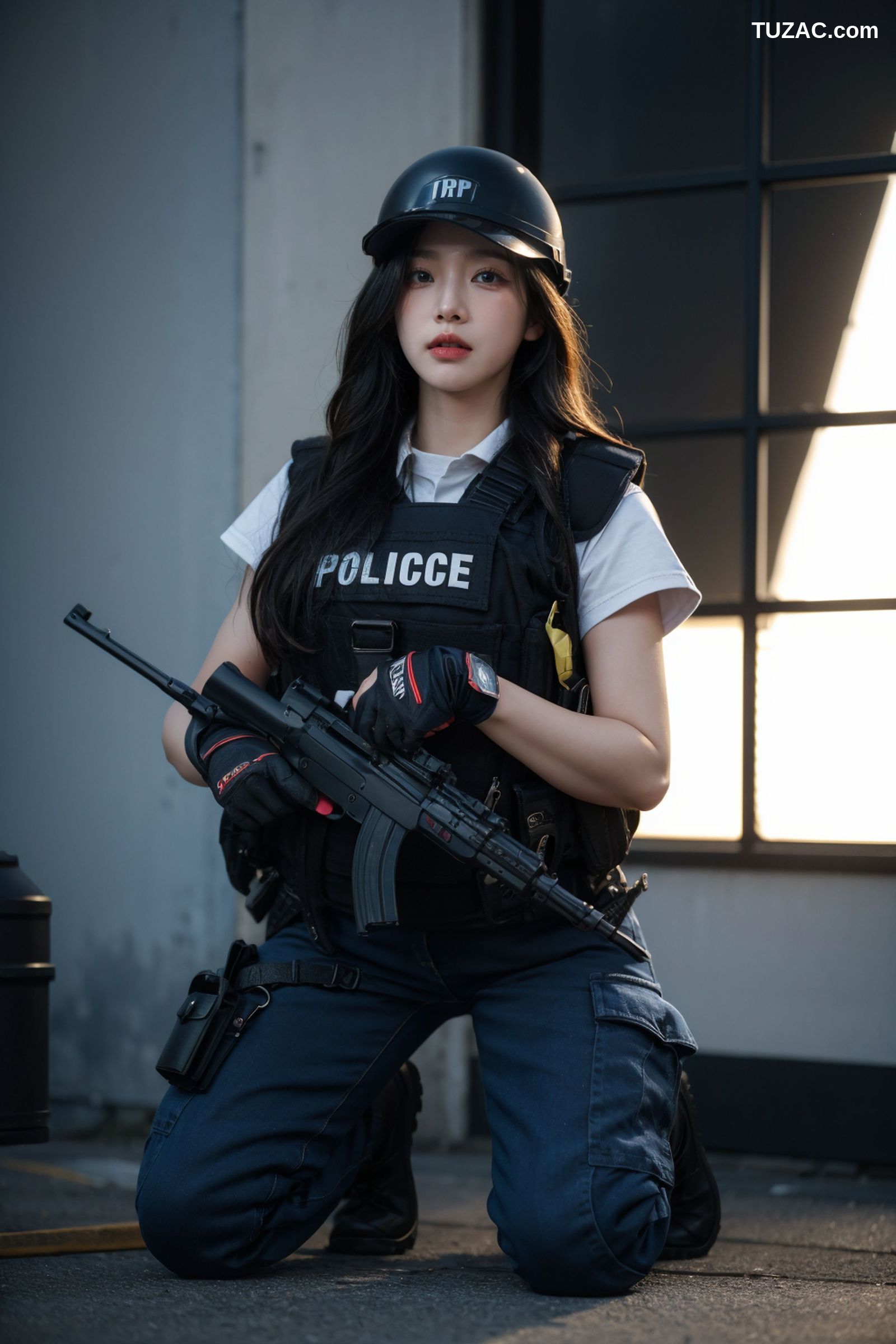 AI美女-拟实-女特警-纯净版