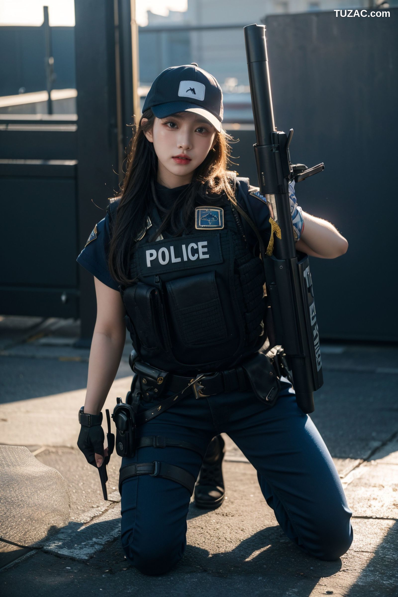 AI美女-拟实-女特警-纯净版