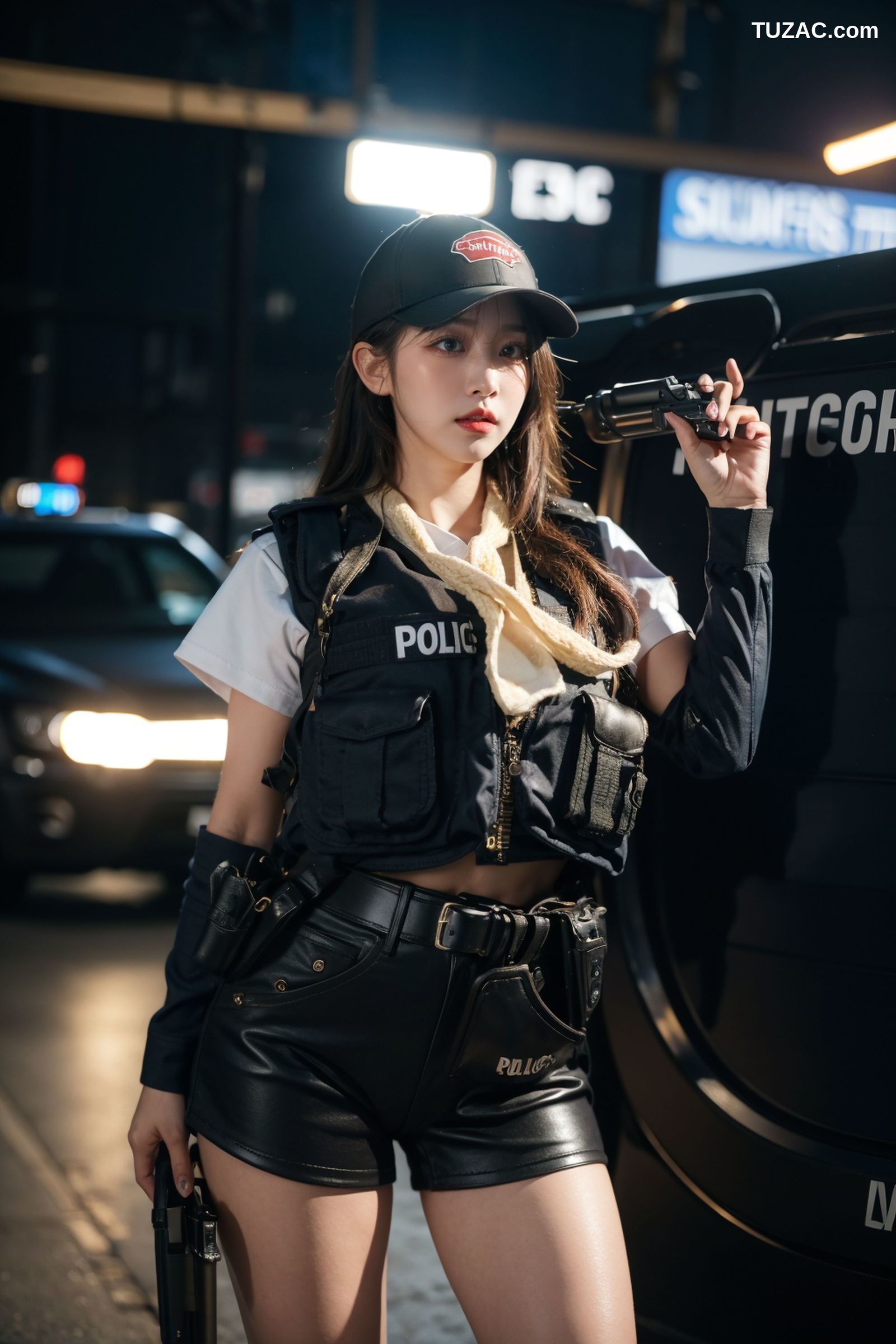 AI美女-拟实-女特警-纯净版