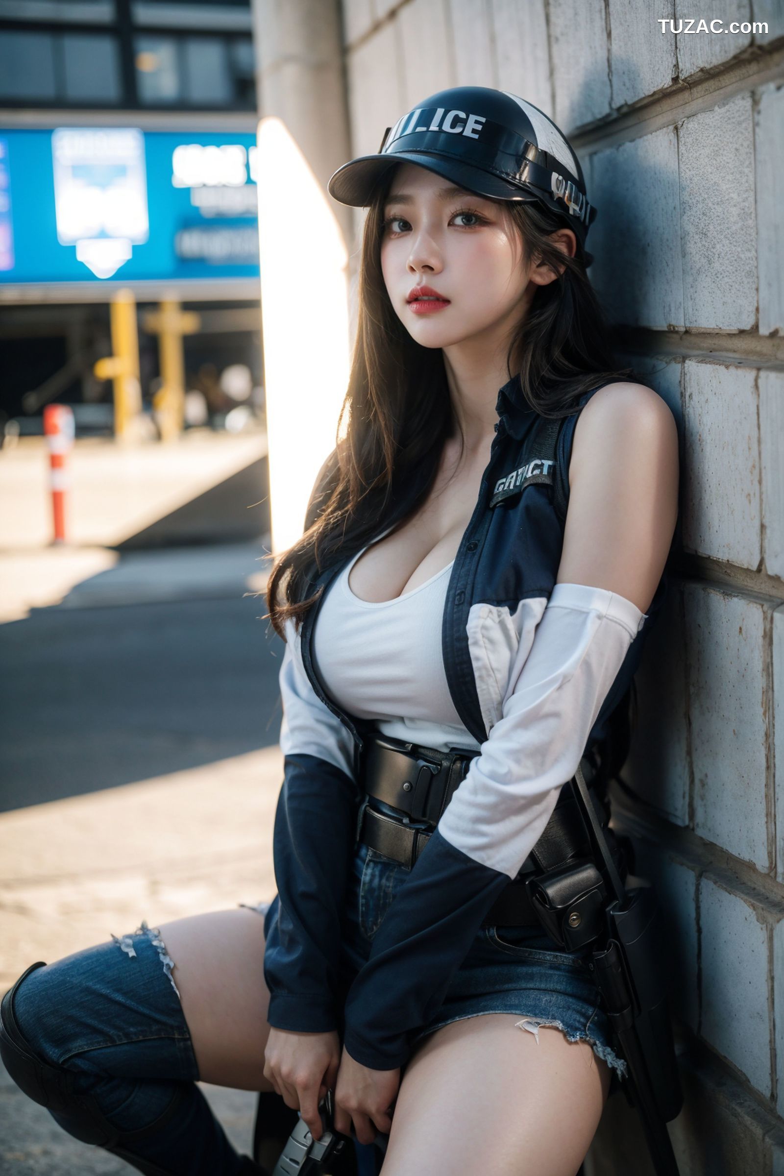 AI美女-拟实-女特警-纯净版