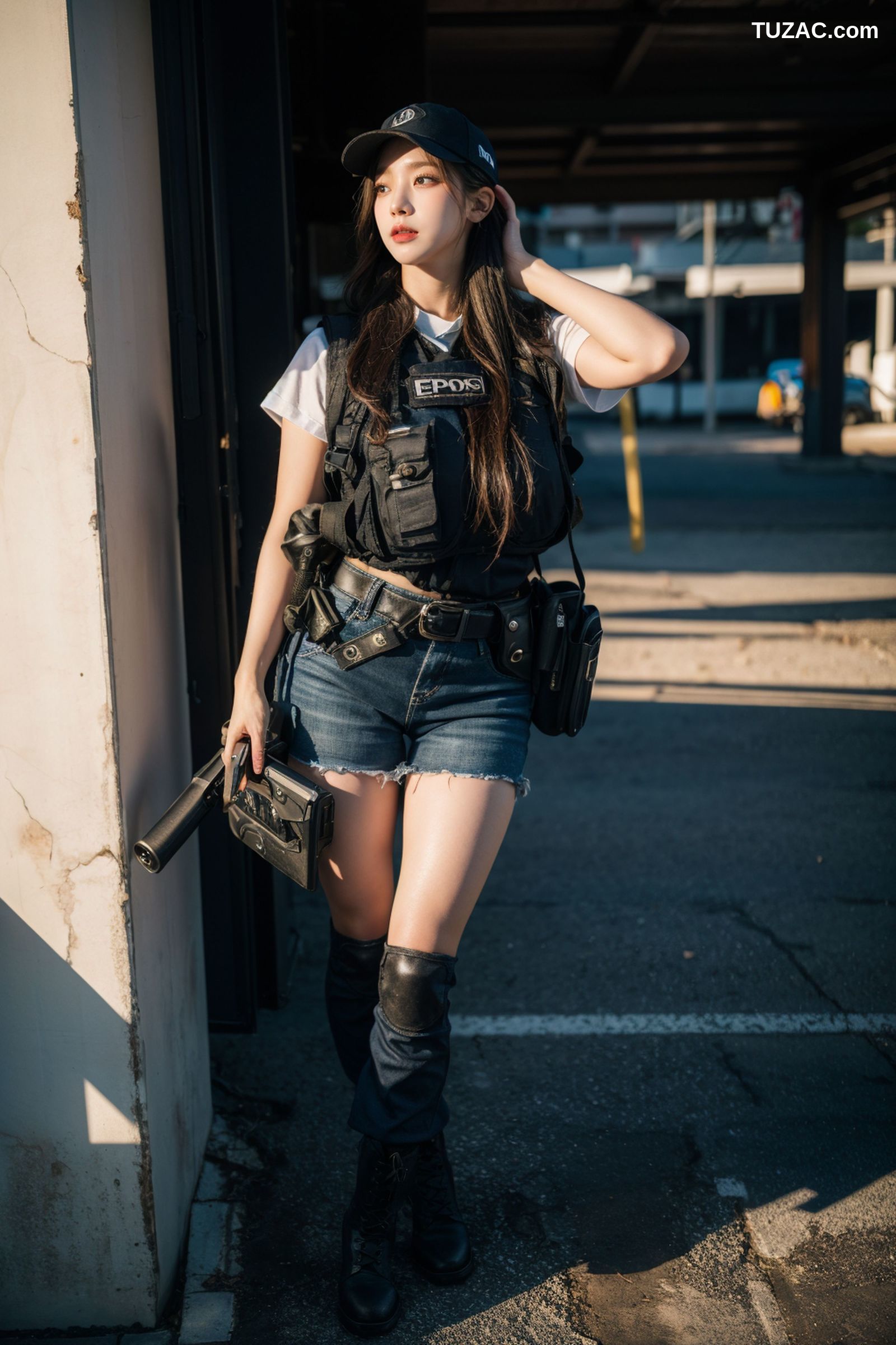 AI美女-拟实-女特警-纯净版