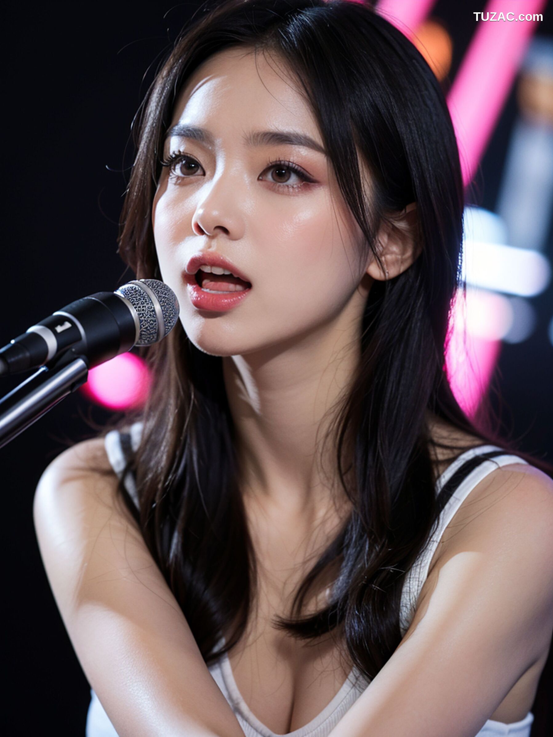 AI美女-拟实-歌星手里的麦克风变肉棒口交-18禁