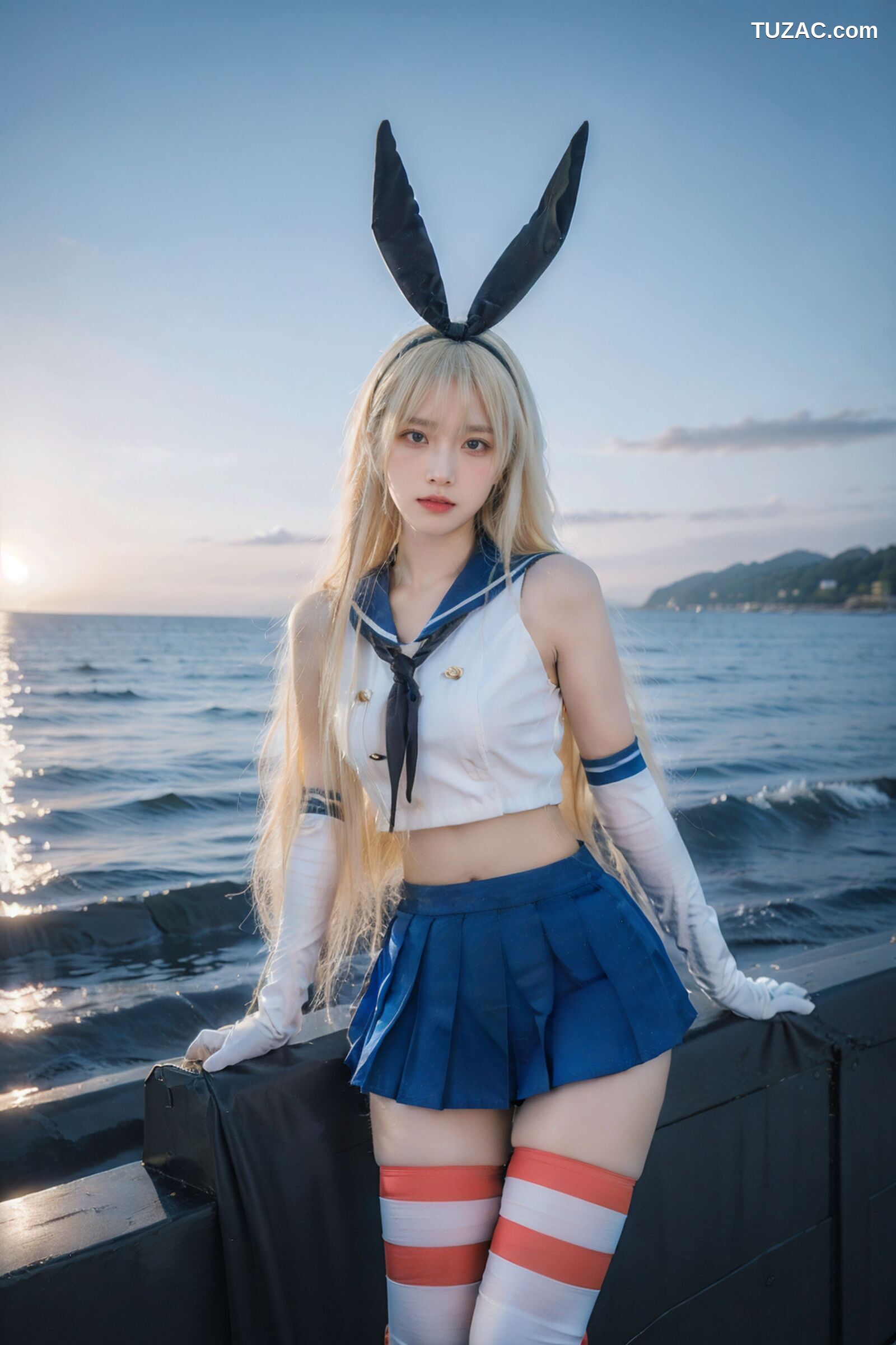 AI美女-拟实-水手服兔女郎军舰