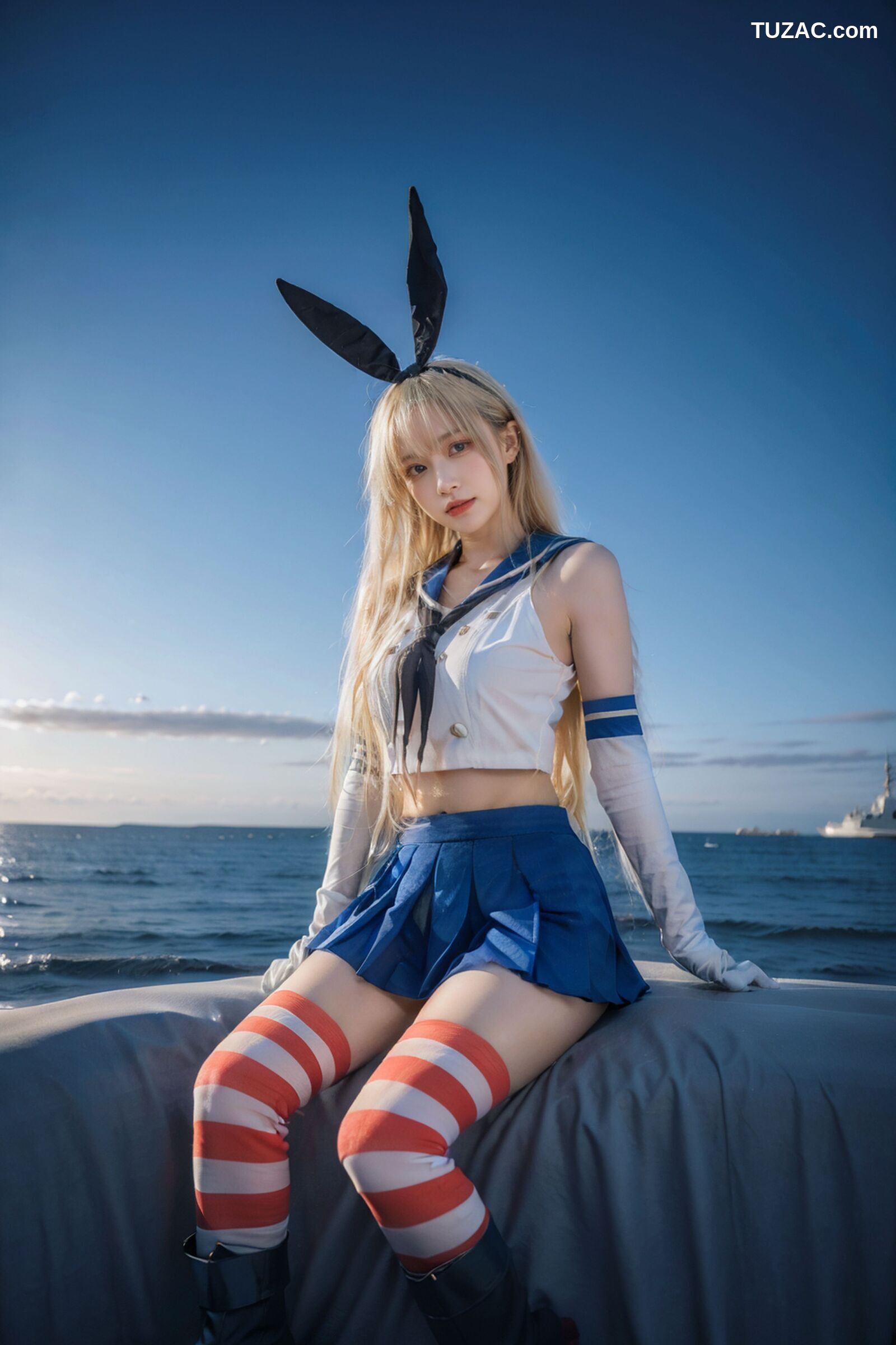 AI美女-拟实-水手服兔女郎军舰