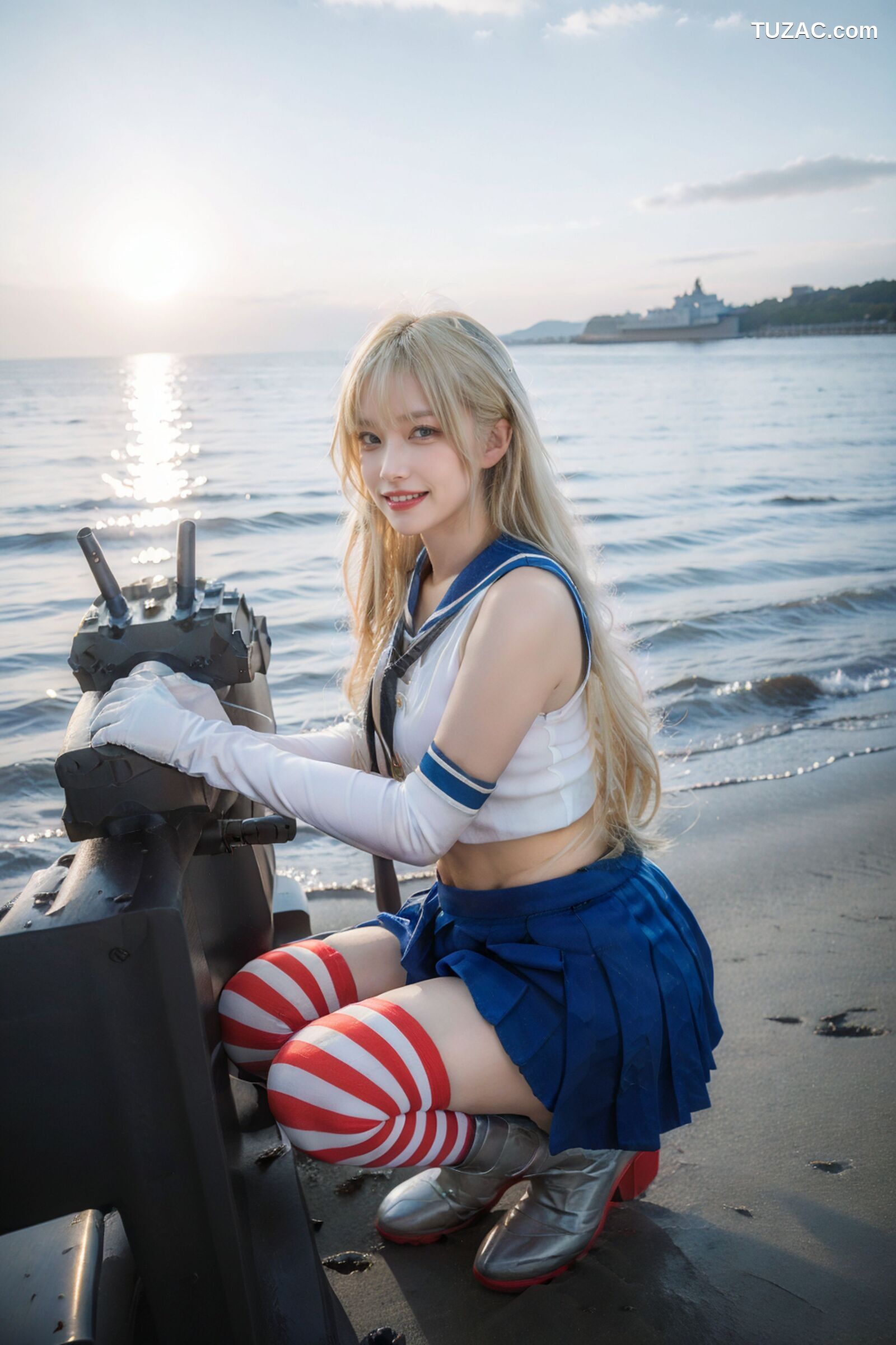 AI美女-拟实-水手服兔女郎军舰