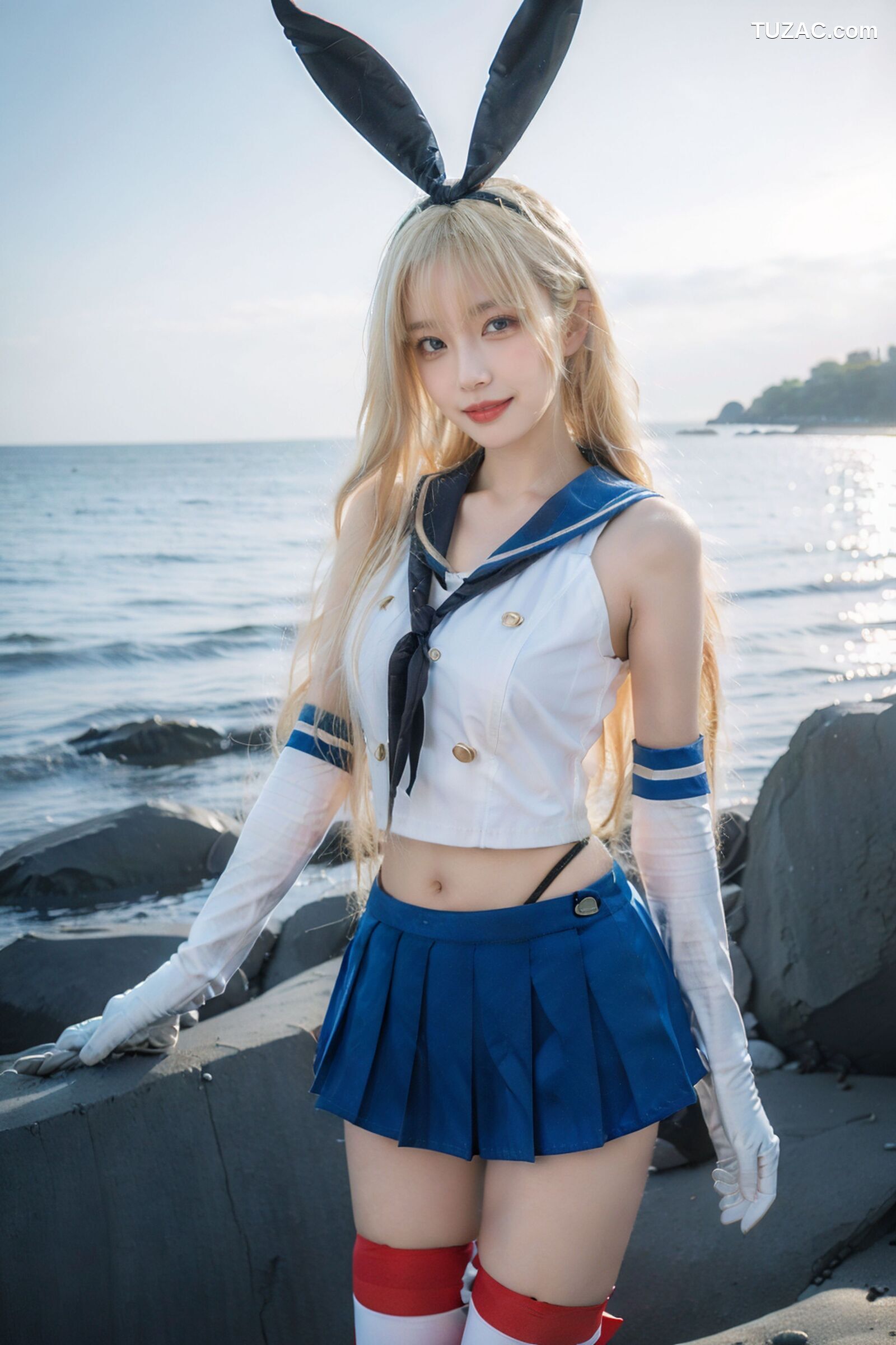 AI美女-拟实-水手服兔女郎军舰