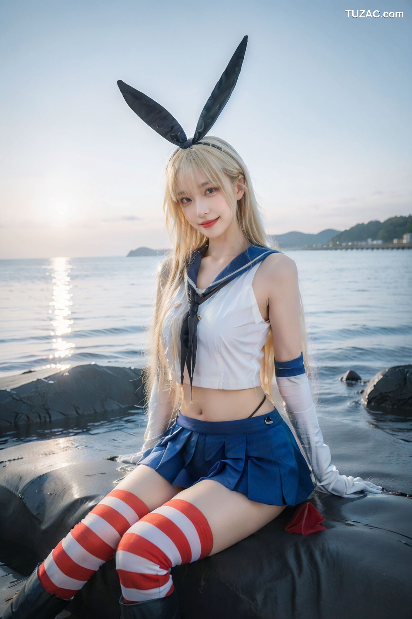 AI美女-拟实-水手服兔女郎军舰