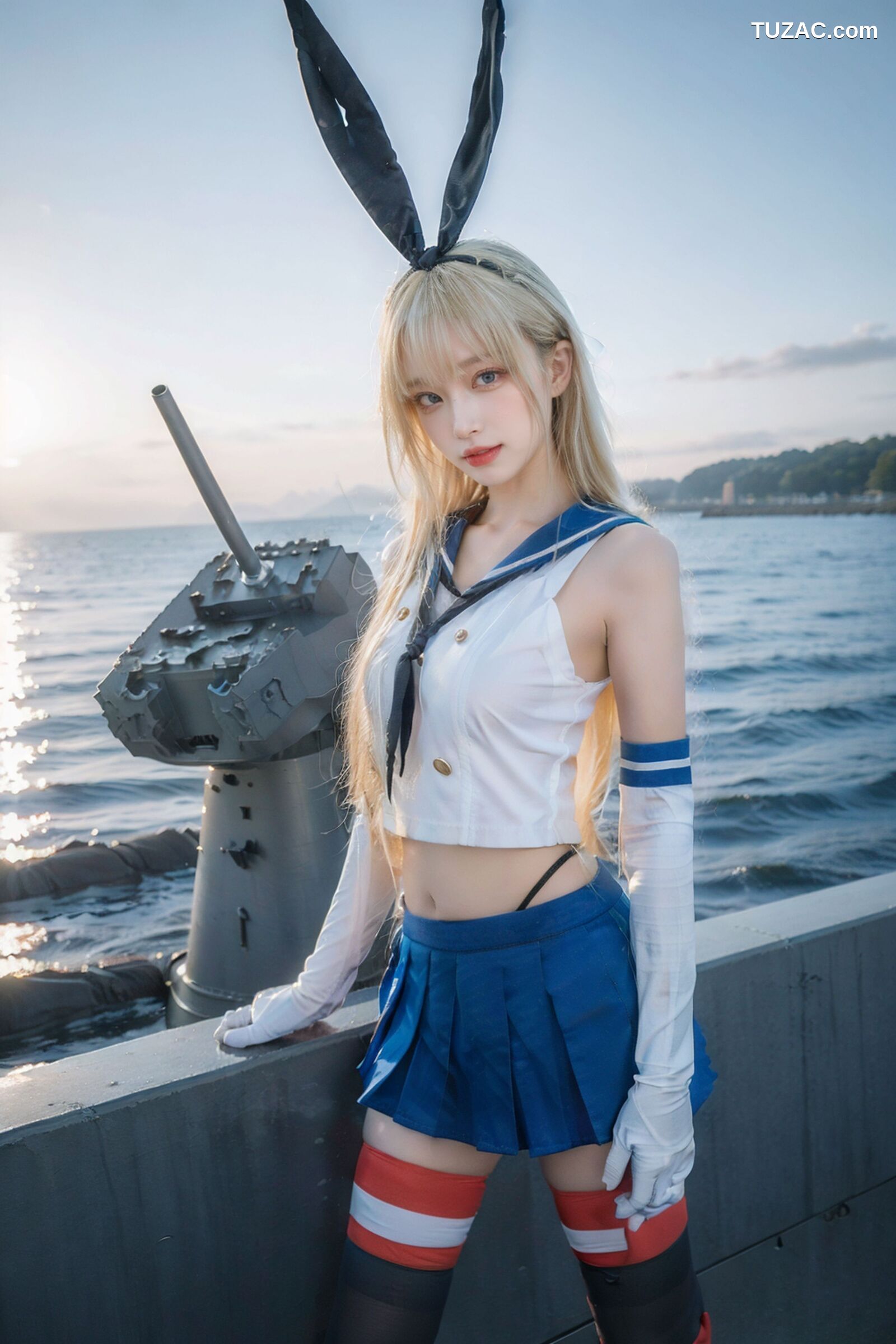 AI美女-拟实-水手服兔女郎军舰