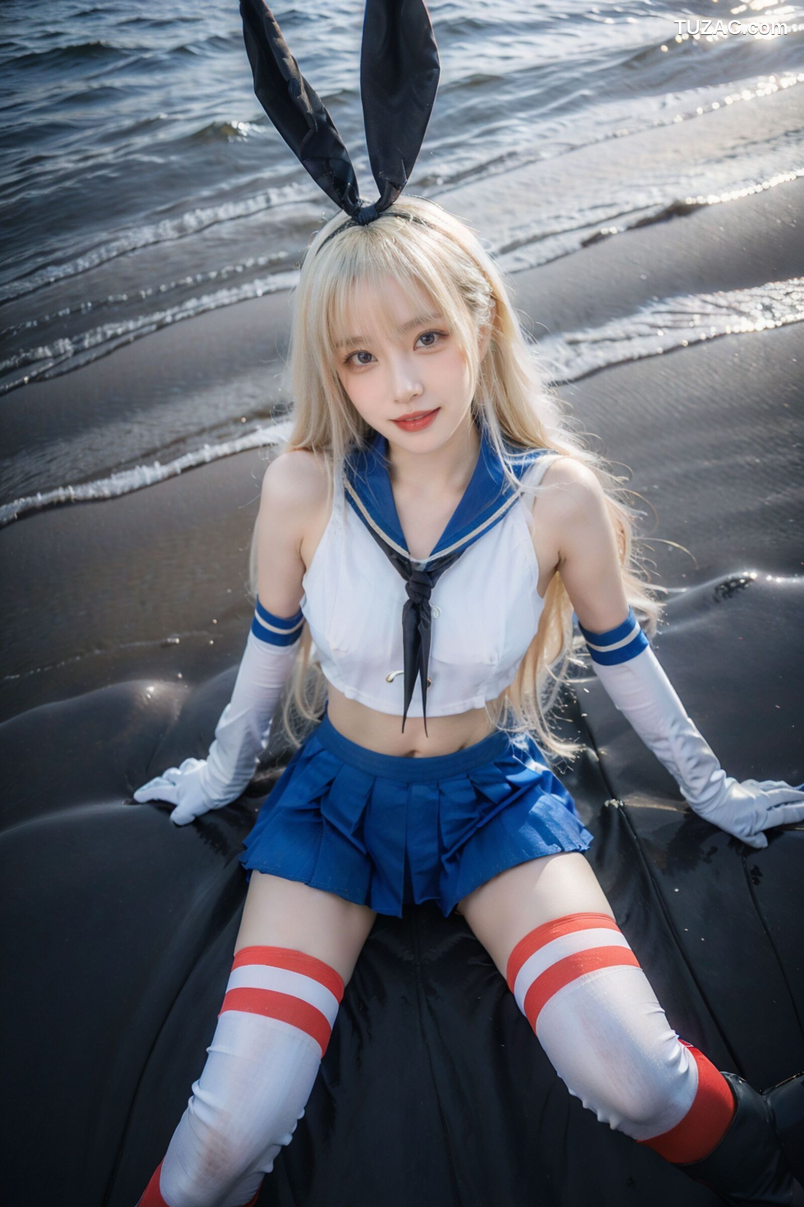AI美女-拟实-水手服兔女郎军舰