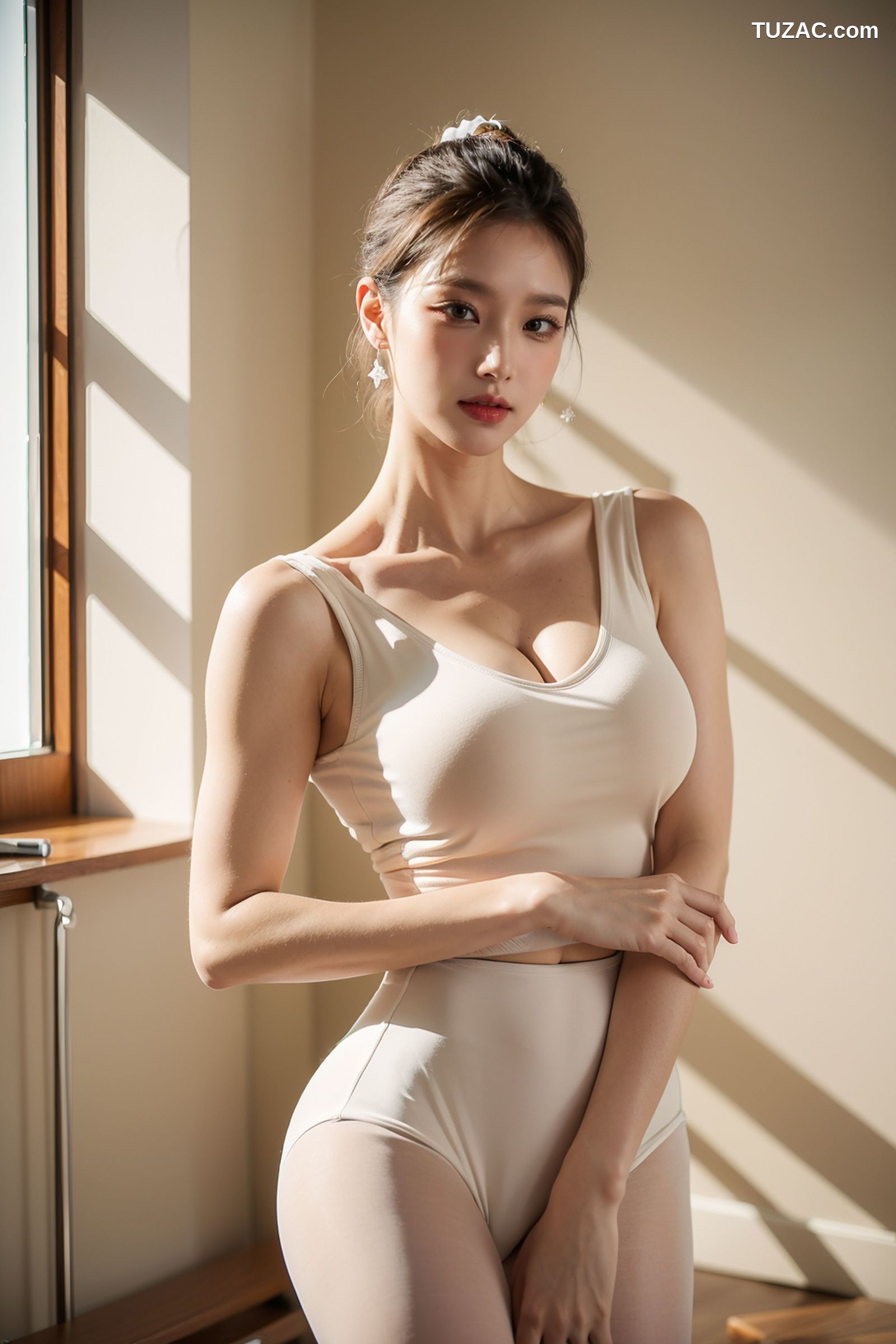 AI美女-拟实-芭蕾舞女-纯净版