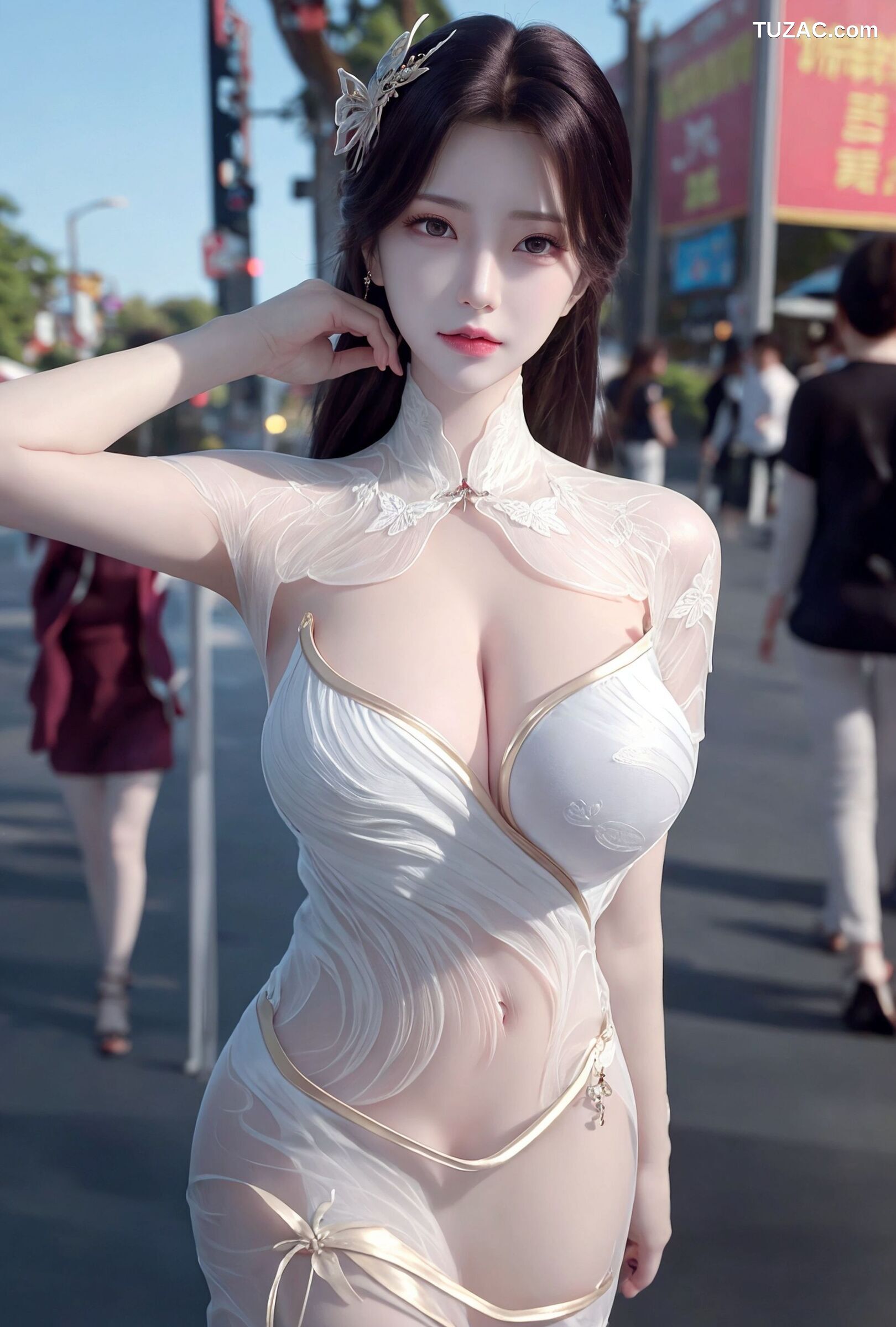 AI美女-拟实-角色扮演美女-Cos-Girl
