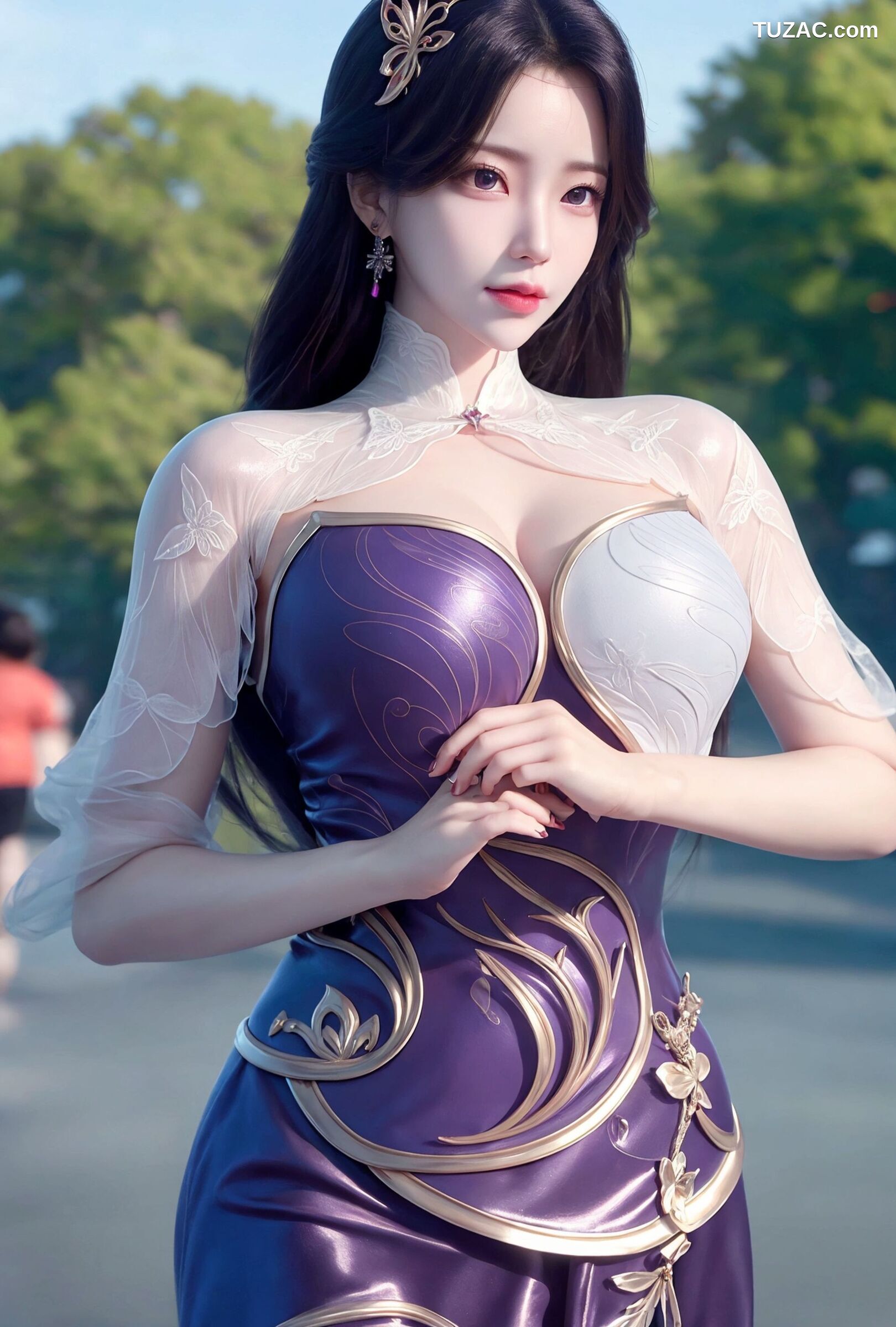 AI美女-拟实-角色扮演美女-Cos-Girl