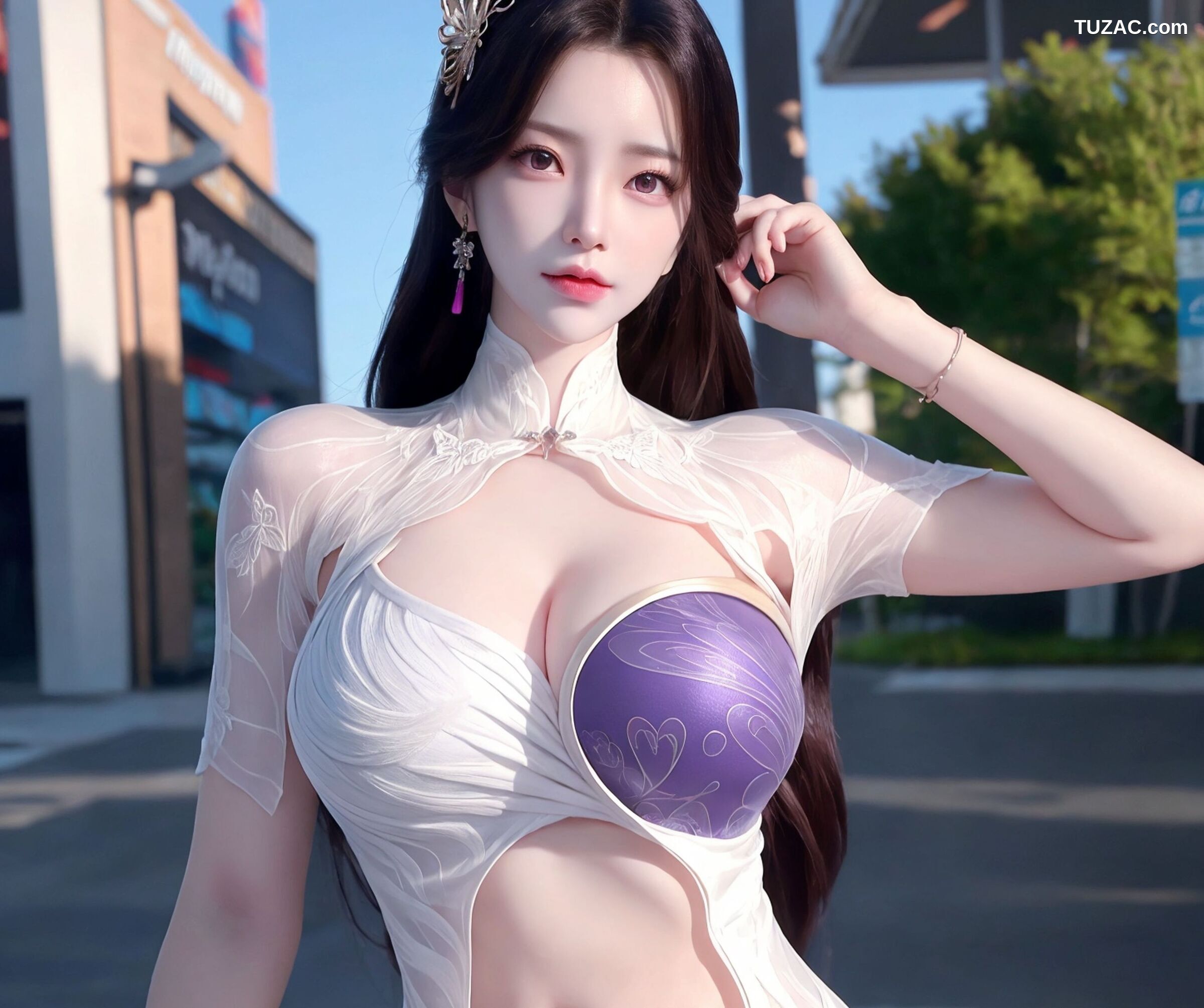 AI美女-拟实-角色扮演美女-Cos-Girl