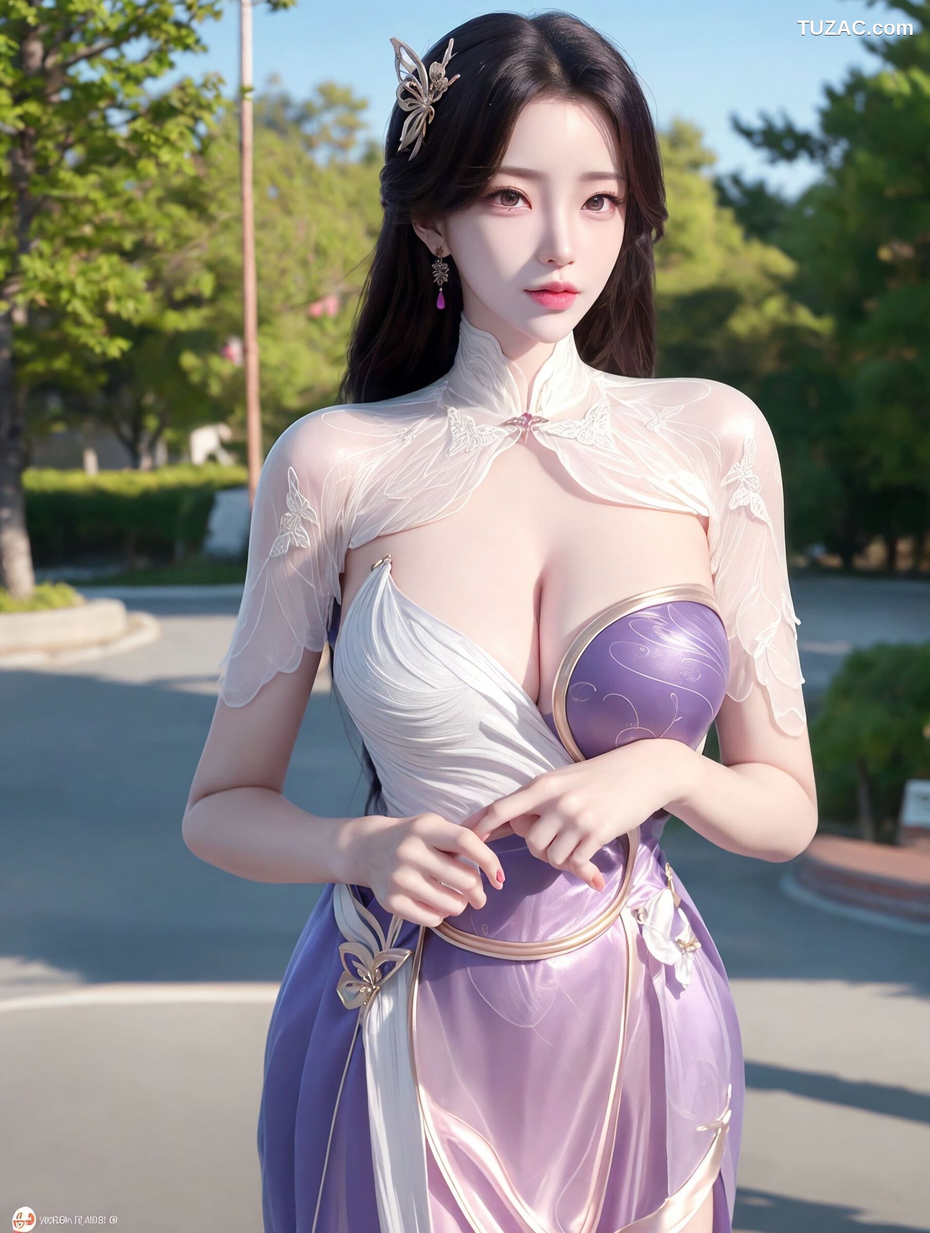 AI美女-拟实-角色扮演美女-Cos-Girl
