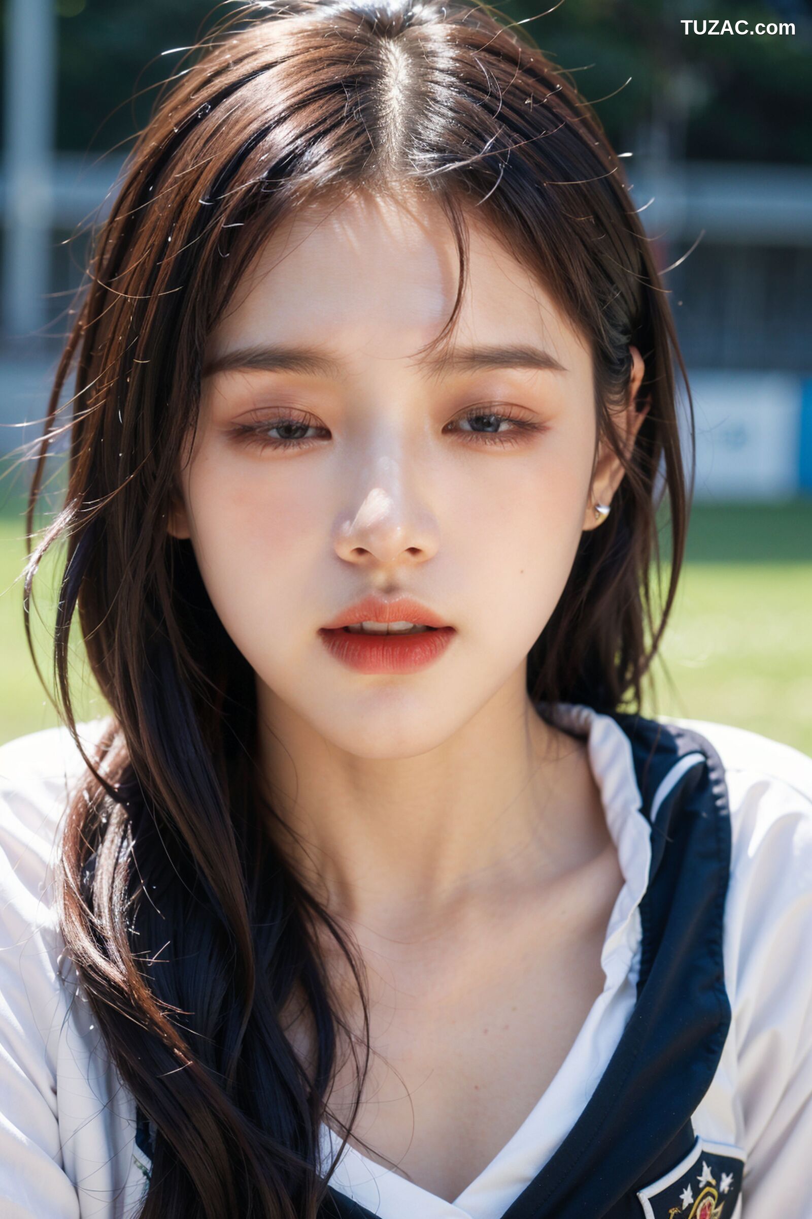 AI美女-拟实-足球宝贝-绿茵场