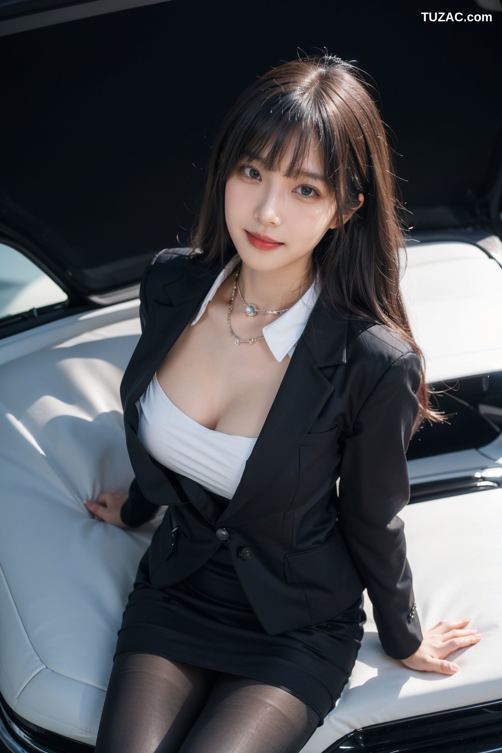 AI美女-拟实-车展美女-大尺度