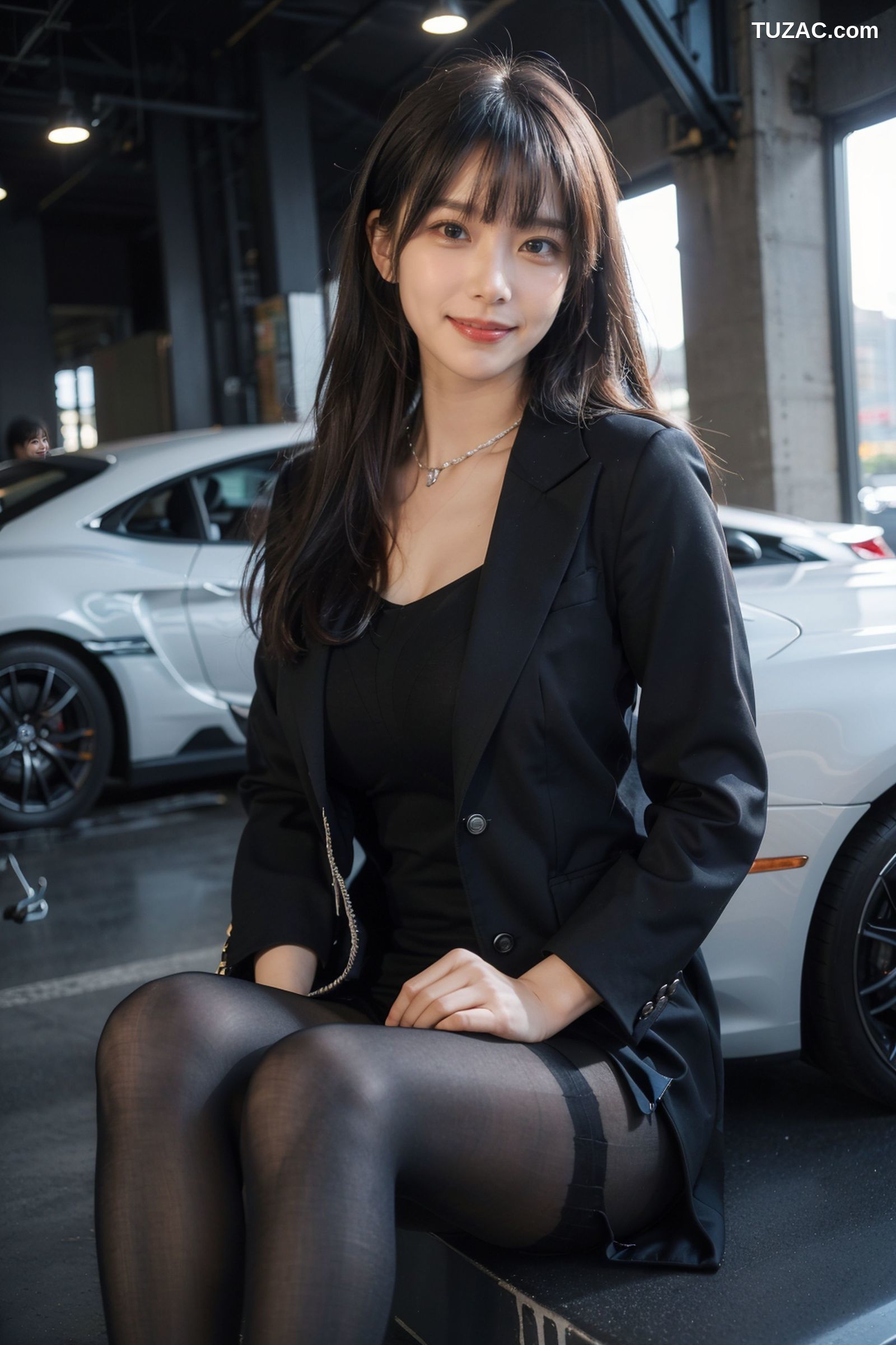 AI美女-拟实-车展美女-大尺度