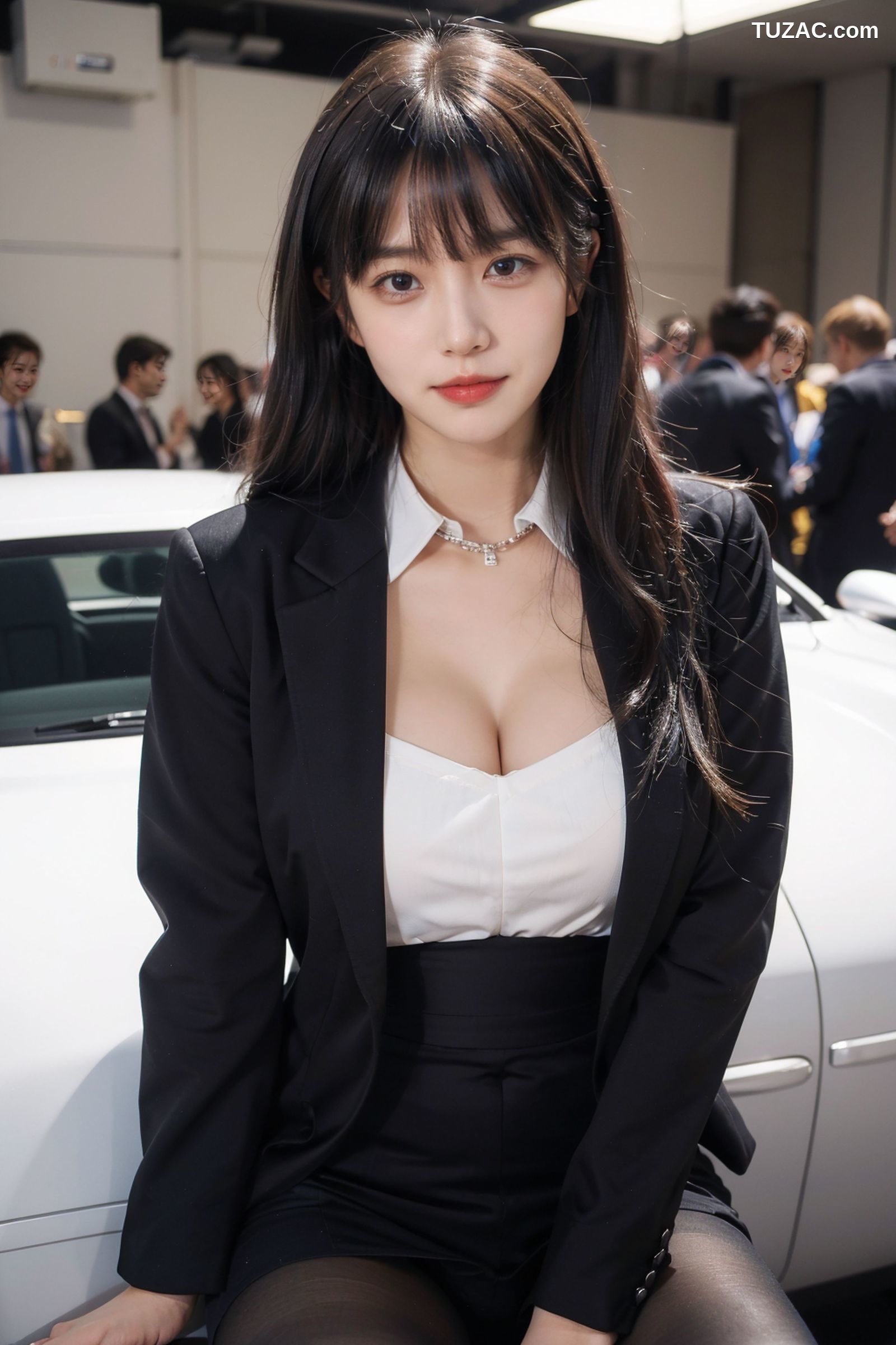 AI美女-拟实-车展美女-大尺度