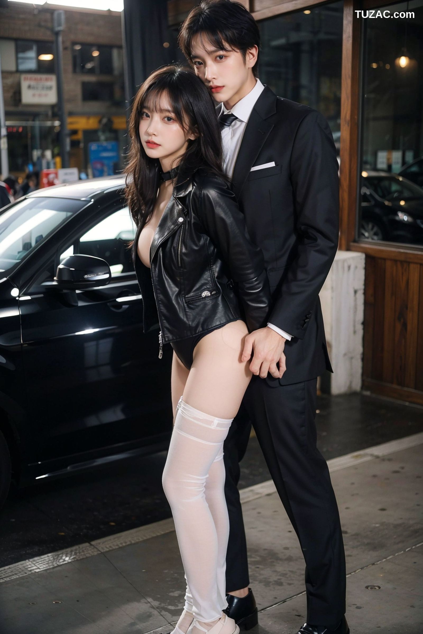 AI美女-拟实-车展美女-大尺度