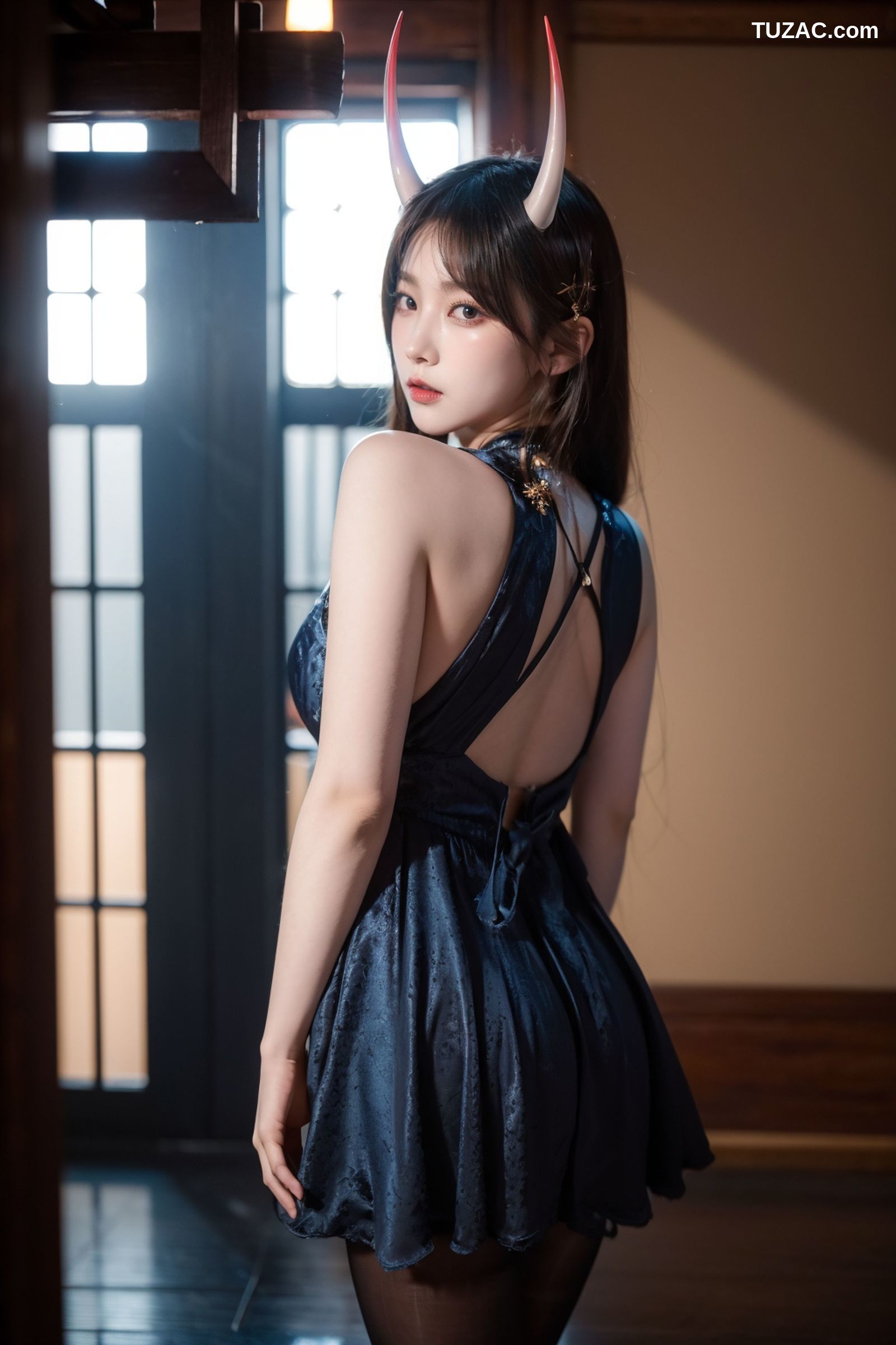 AI美女-拟实-酒吞童子Cosplay美女-18禁