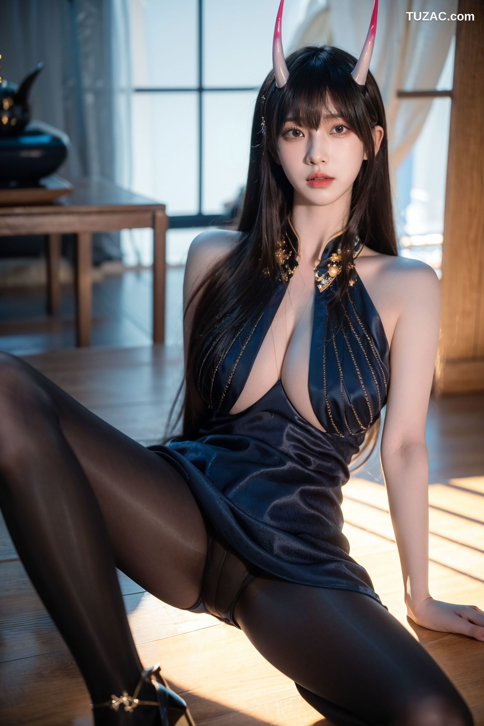 AI美女-拟实-酒吞童子Cosplay美女-18禁