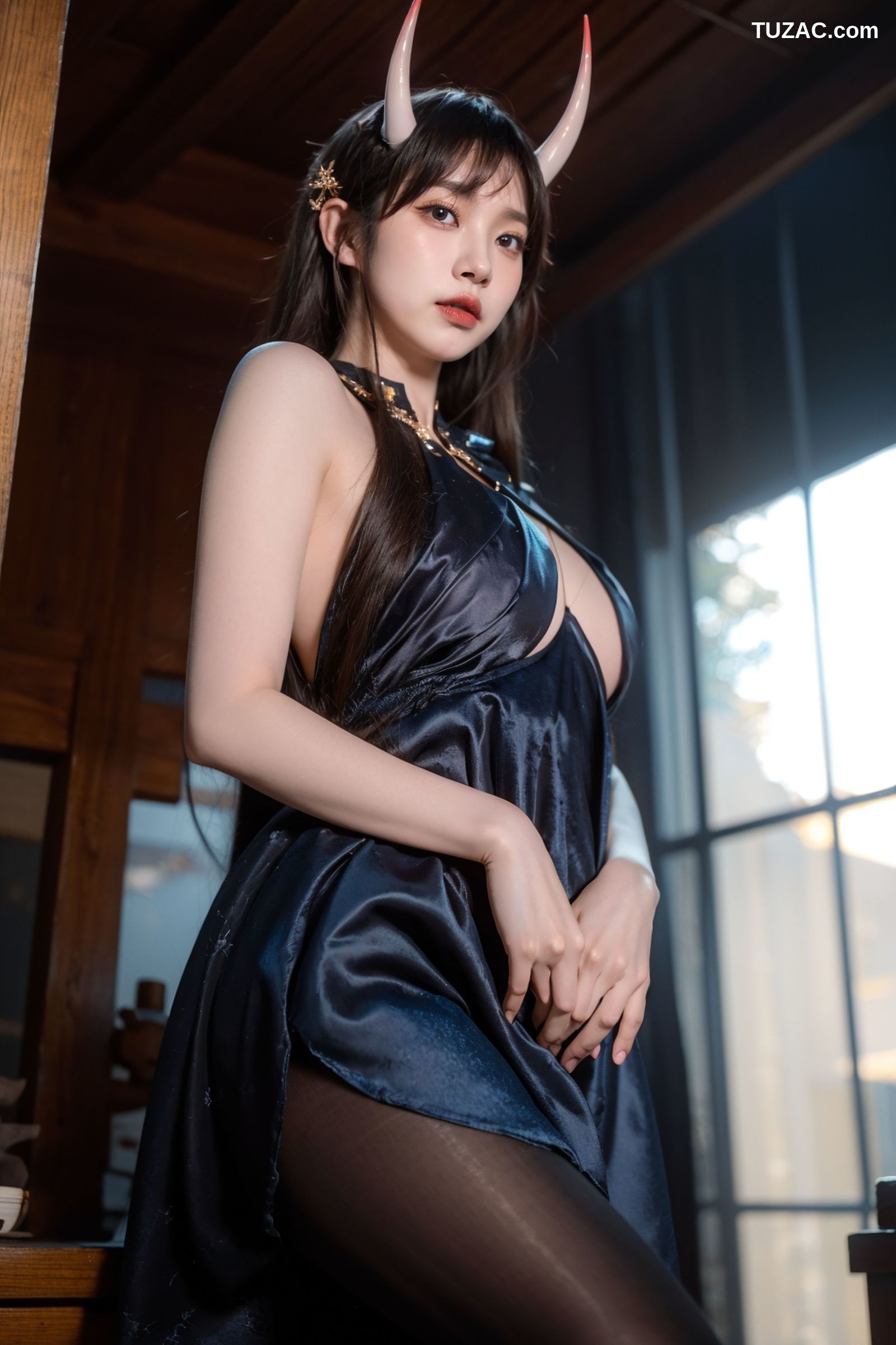 AI美女-拟实-酒吞童子Cosplay美女-18禁