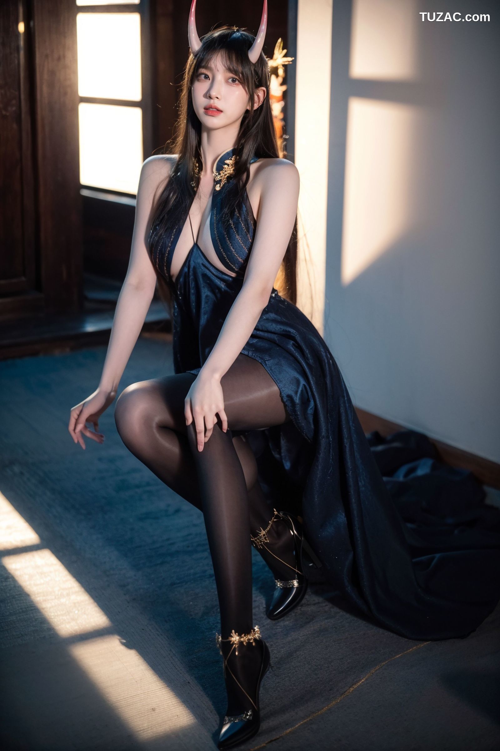 AI美女-拟实-酒吞童子Cosplay美女-18禁