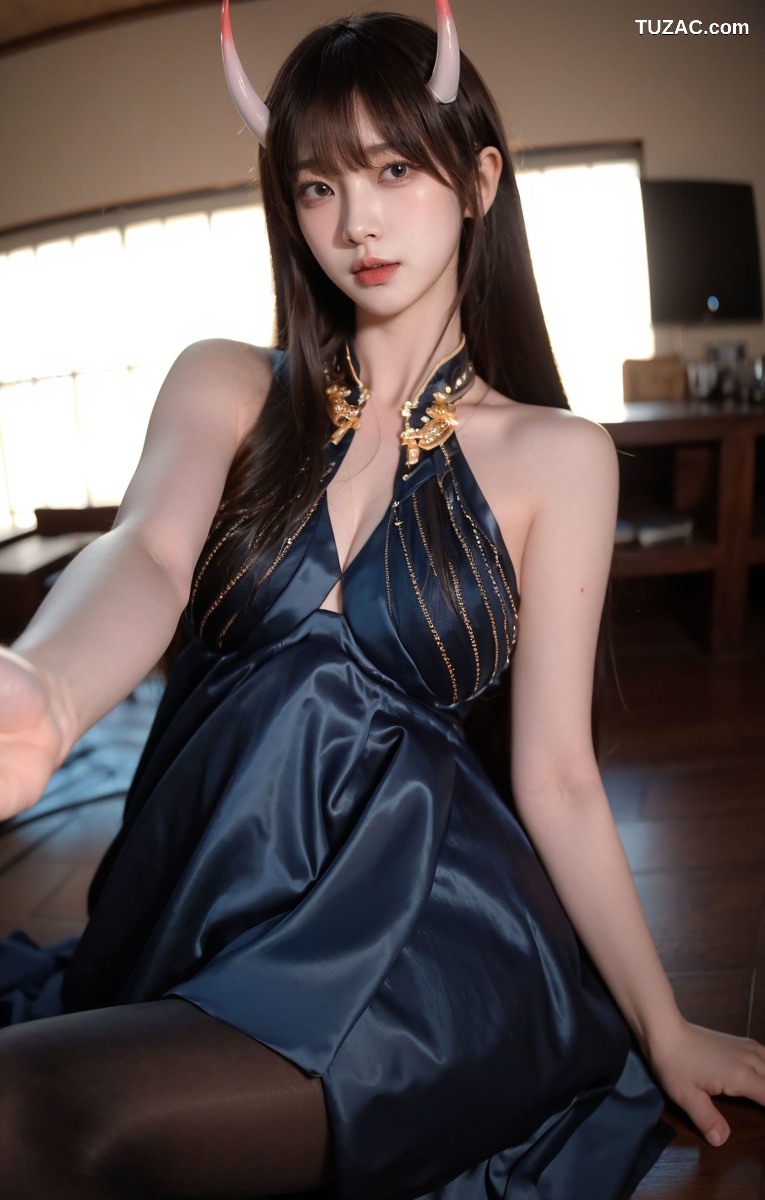 AI美女-拟实-酒吞童子Cosplay美女-18禁