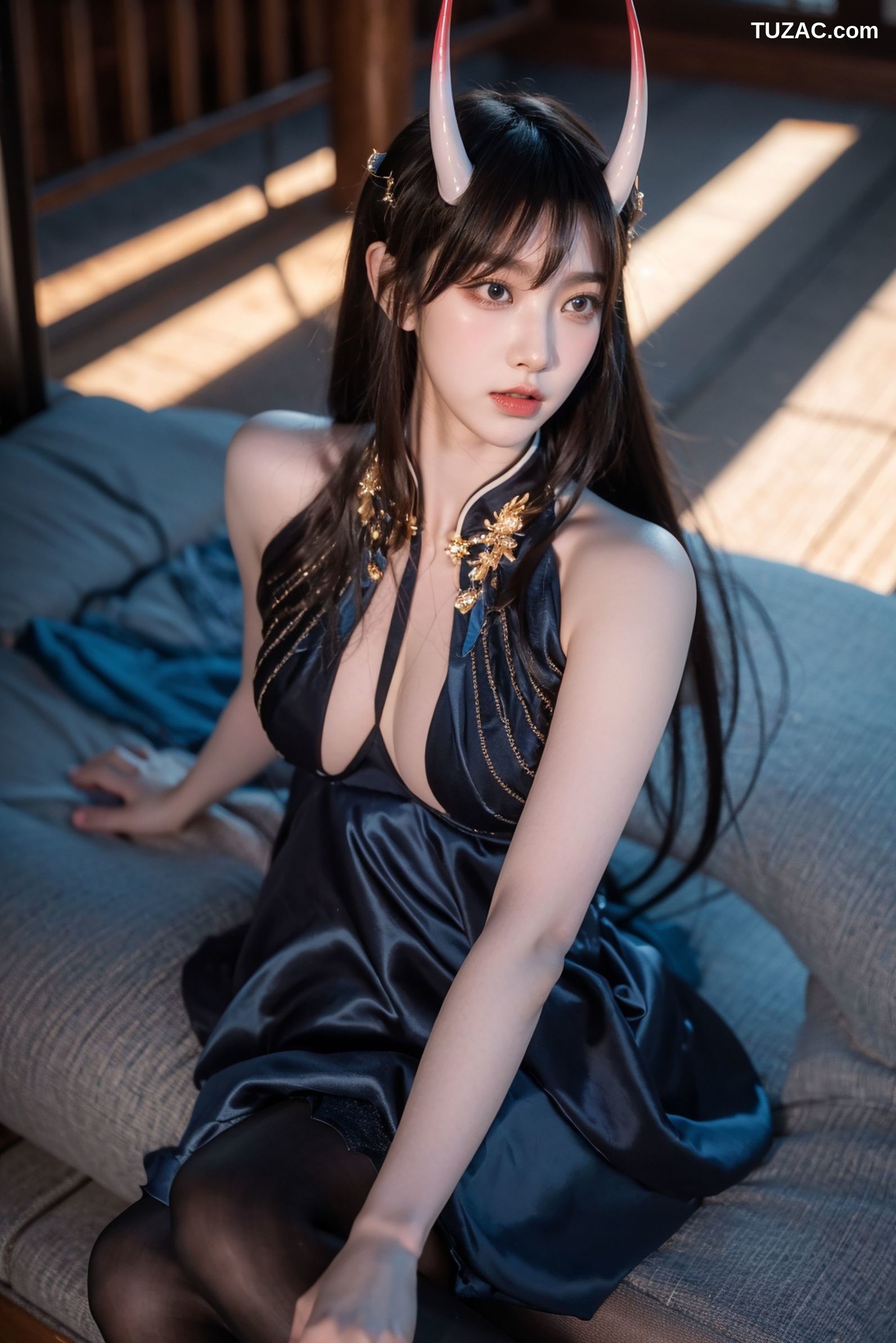 AI美女-拟实-酒吞童子Cosplay美女-18禁