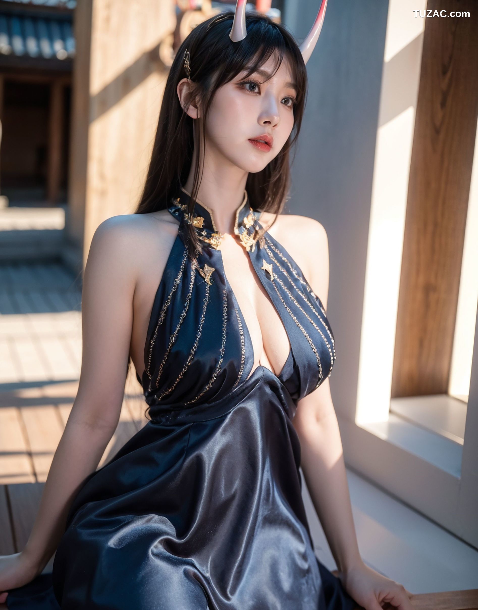 AI美女-拟实-酒吞童子Cosplay美女-18禁