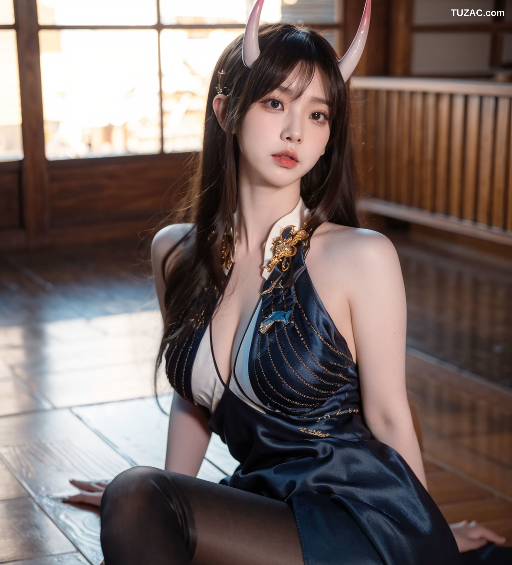 AI美女-拟实-酒吞童子Cosplay美女-18禁